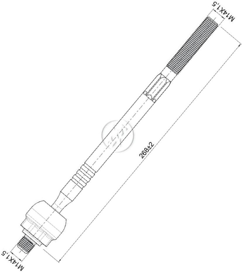 Terminal Axial - ZM - 170.110.01