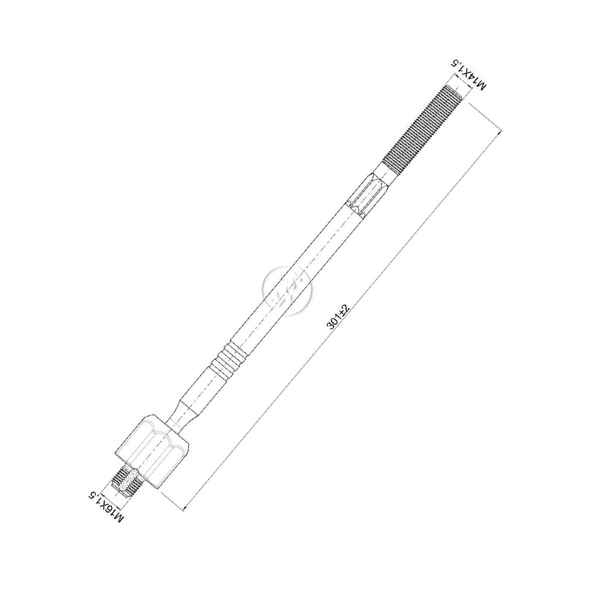 Terminal Axial - ZM - 170.112.10