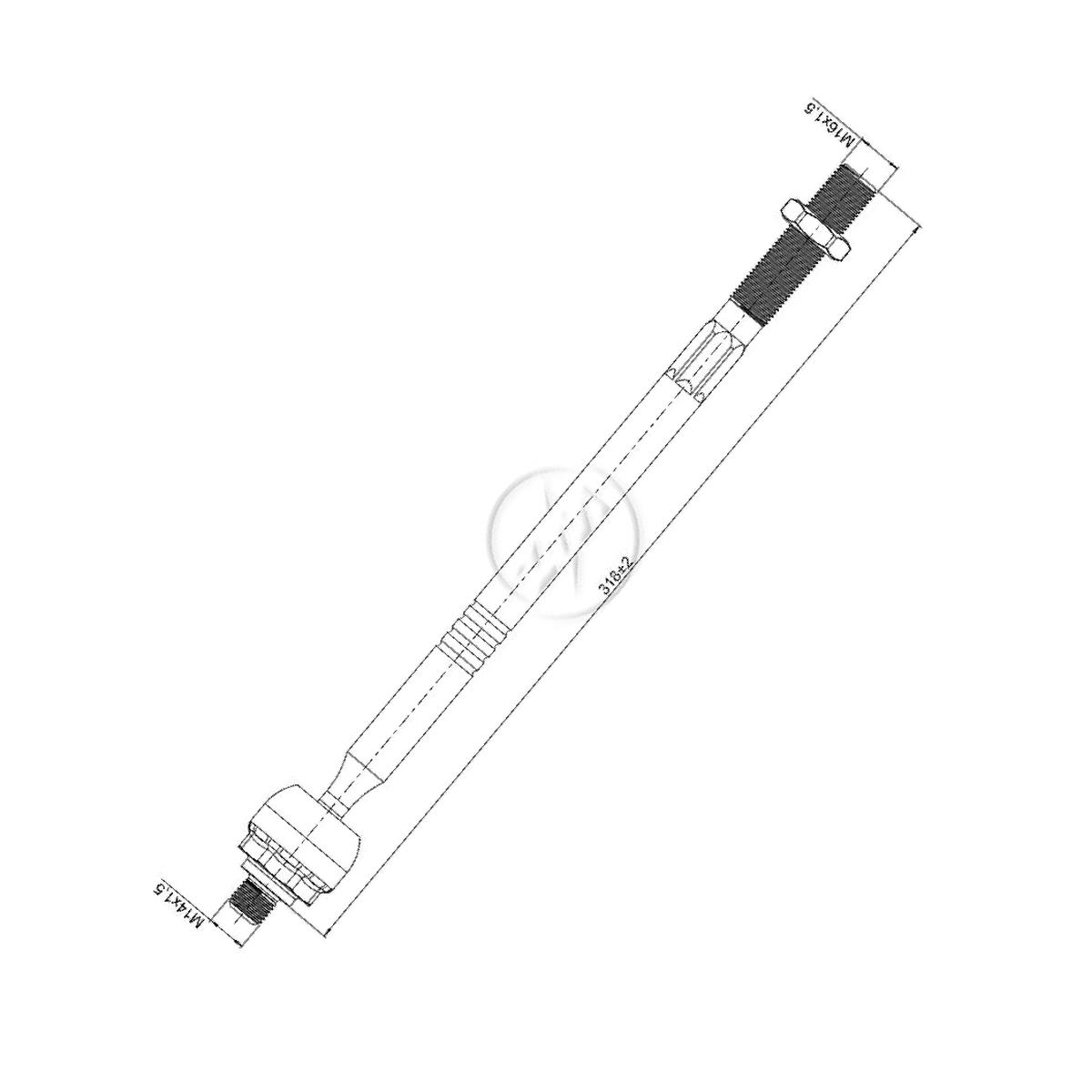 Terminal Axial - ZM - 170.112.17