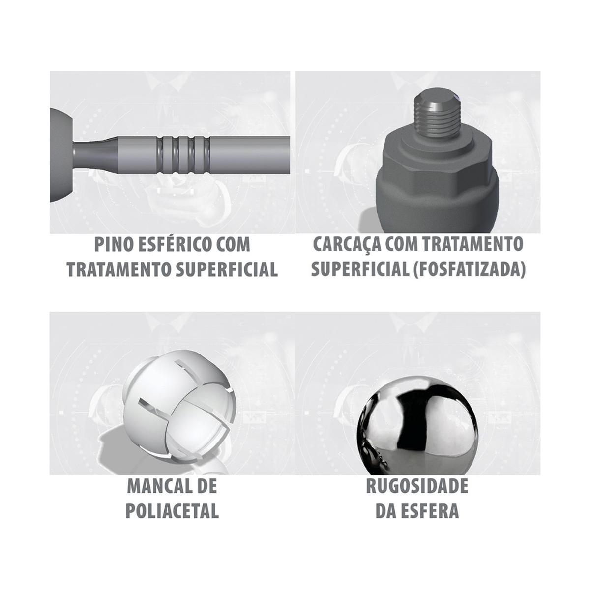 Terminal Axial para Nissan Sentra - ZM - 170.116.74