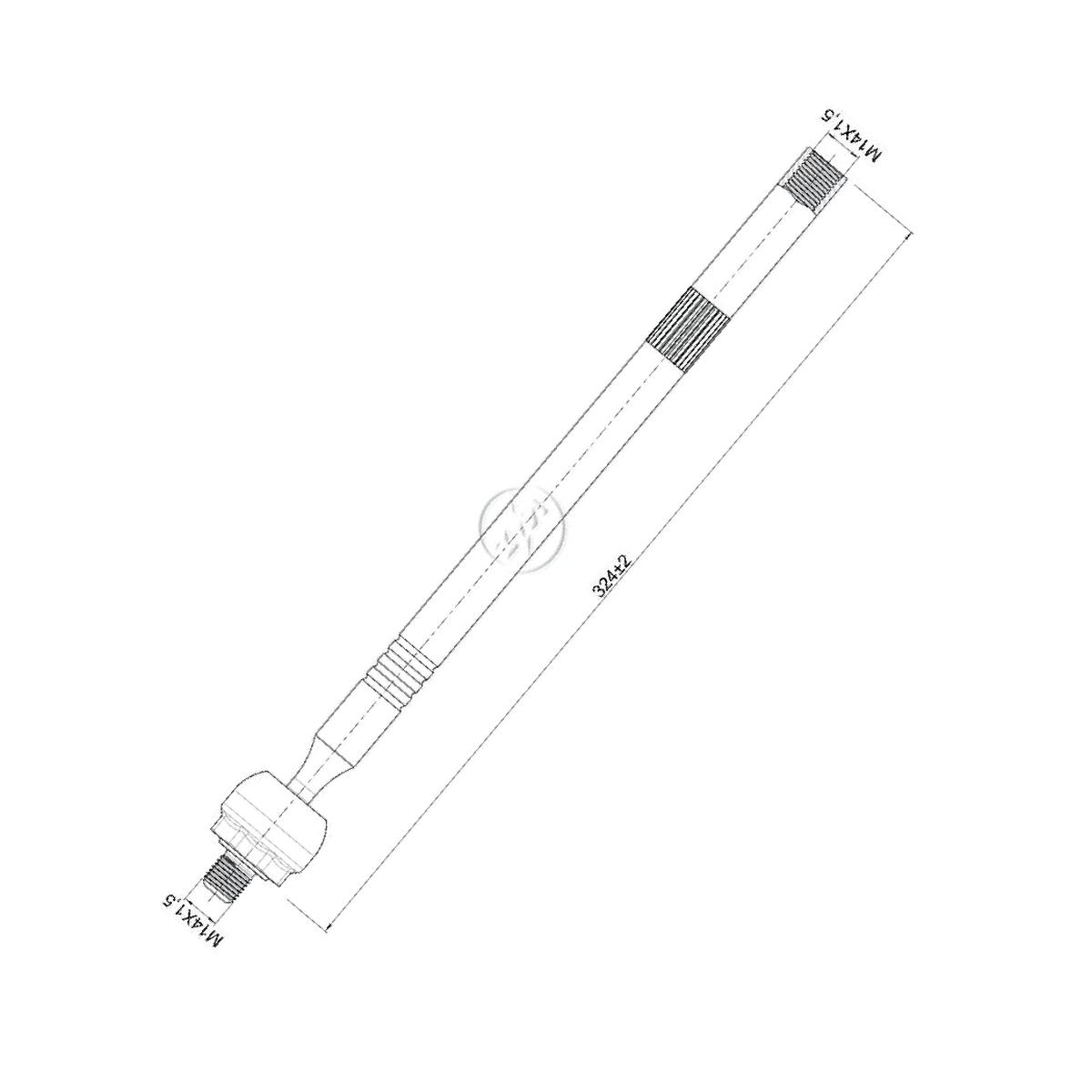Terminal Axial - ZM - 170.130.54