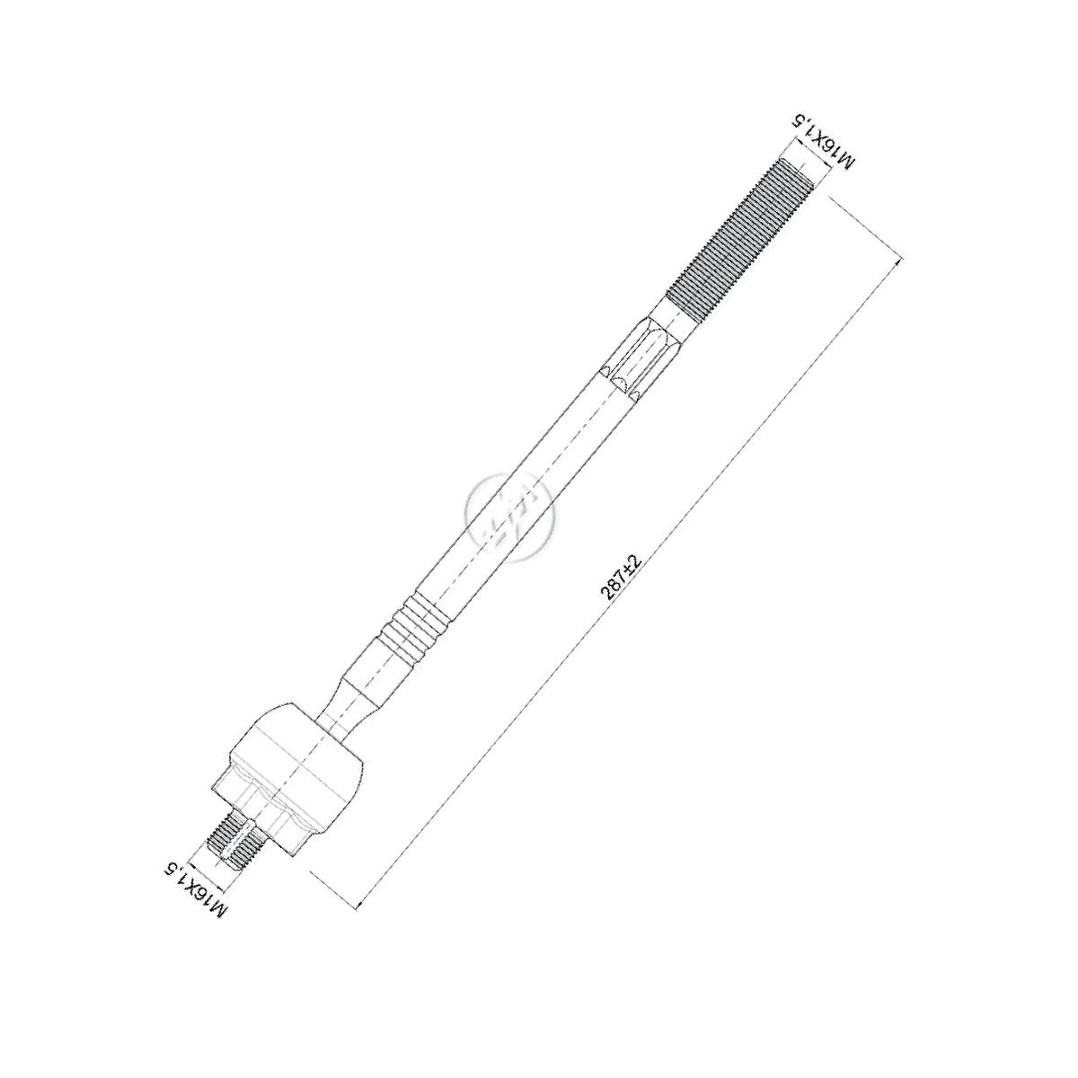Terminal Axial - ZM - 170.212.01