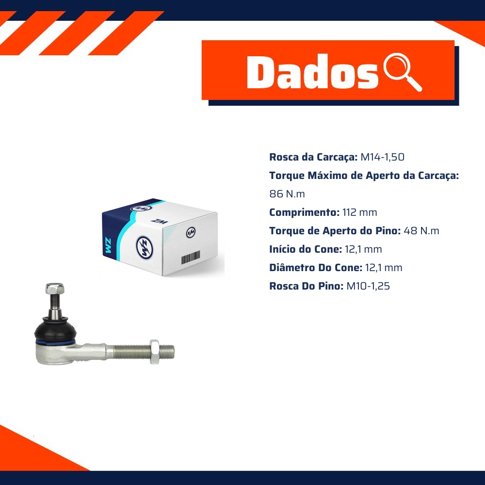 Terminal de Direção - ZM - 270.130.51