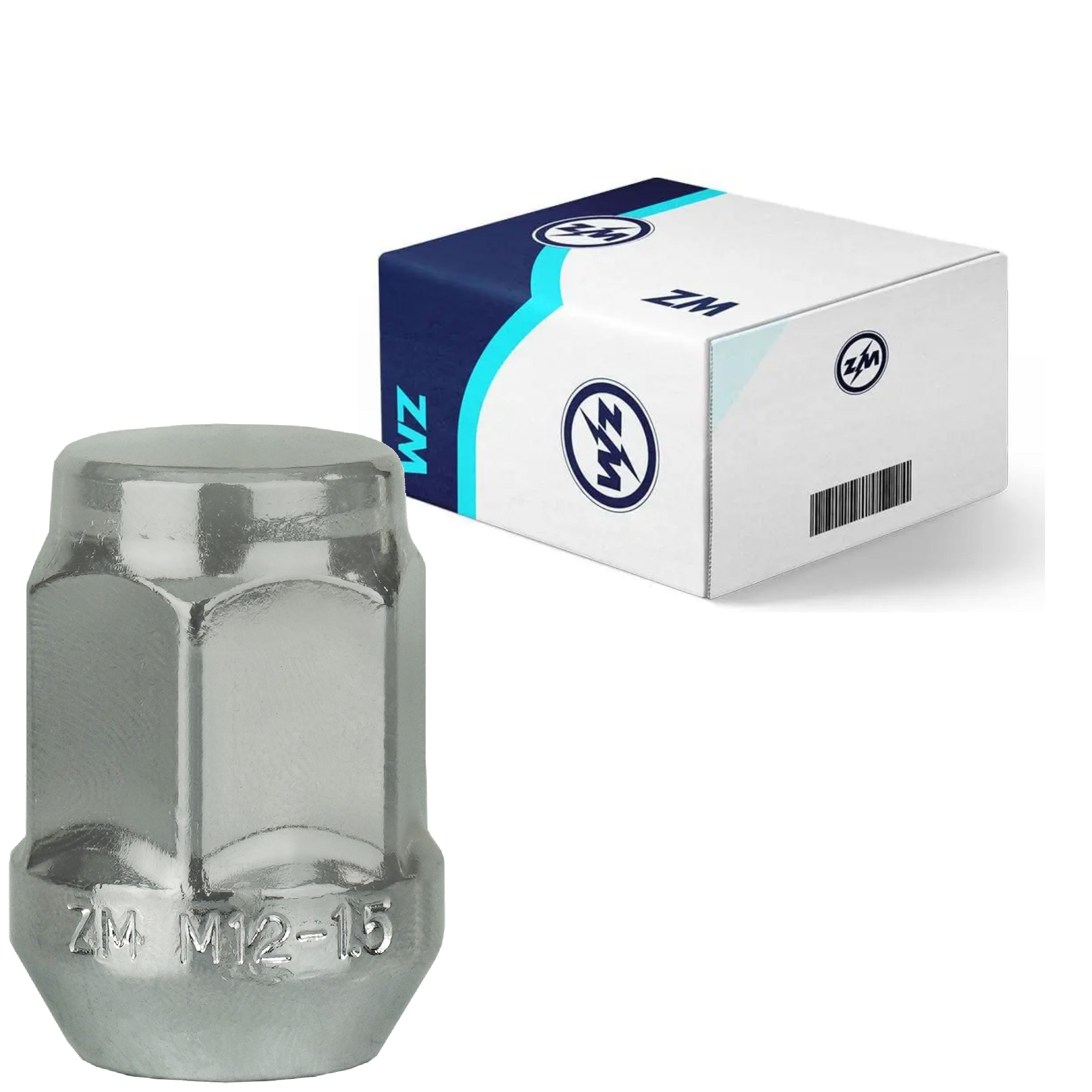 Kit 16 Porca Da Roda M12-1,5 X Ch19 X H31 - Zm - 29.012.31