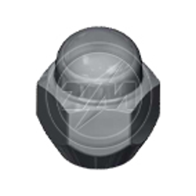 Kit 50 Porca da Roda M12-1,25 x CH21 x H25,5 - ZM - 2901275