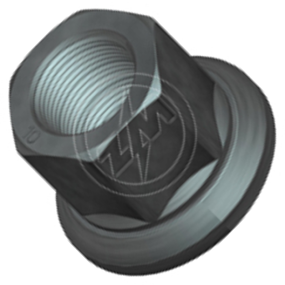 Kit 30 Porca da Roda M22-1,5 x CH32 x H33 - ZM - 29.022.04