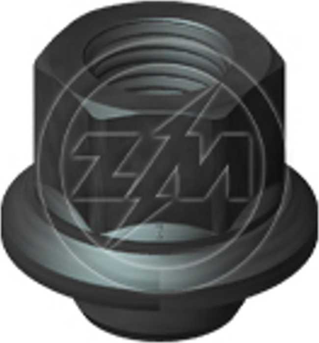 Kit 25 Porca Centralizadora Roda 7/8"xCH1,5/16" - ZM - 2978041