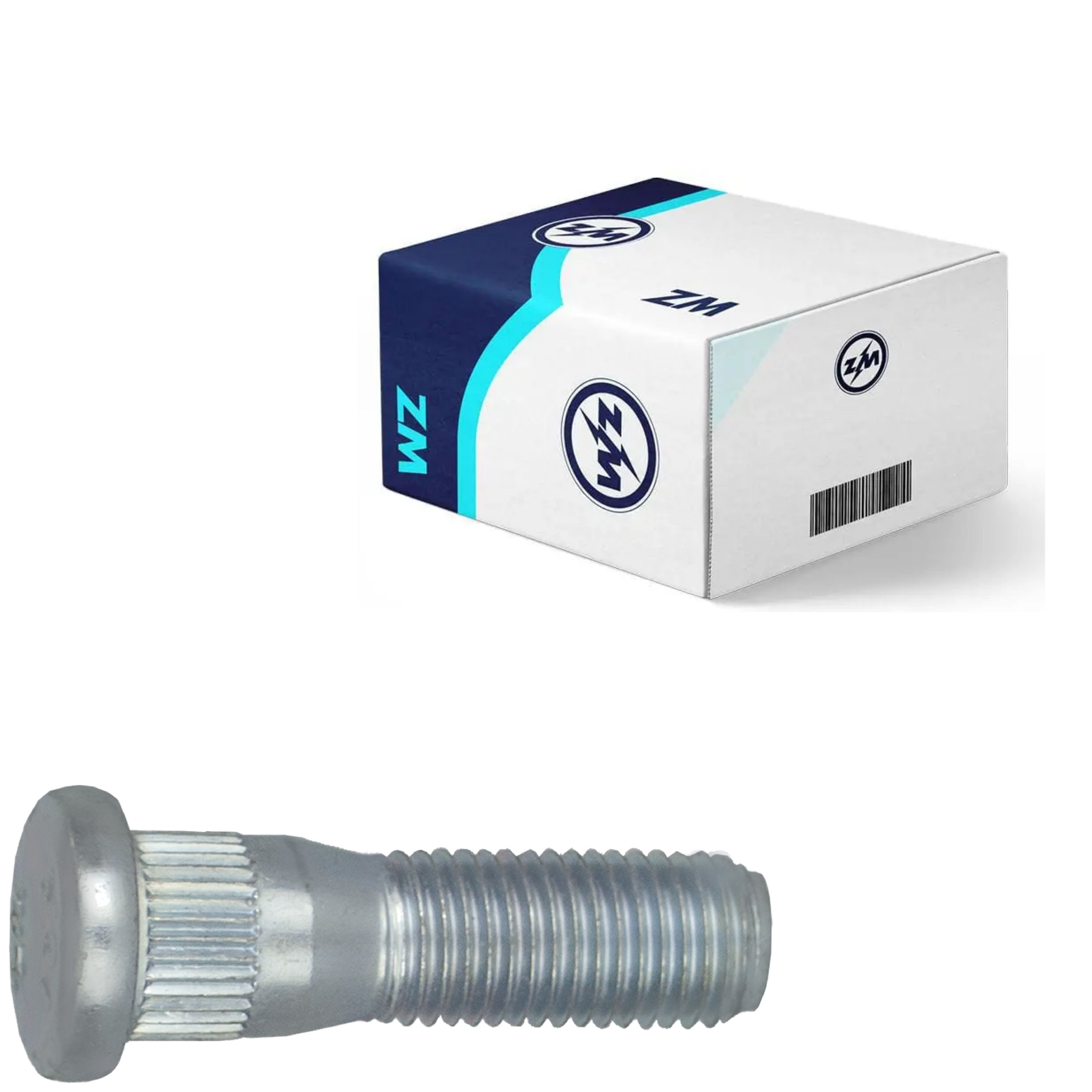 Kit 80 Parafuso de Roda M12-1,5 x 44,5/49,5 - ZM - 30.012.23