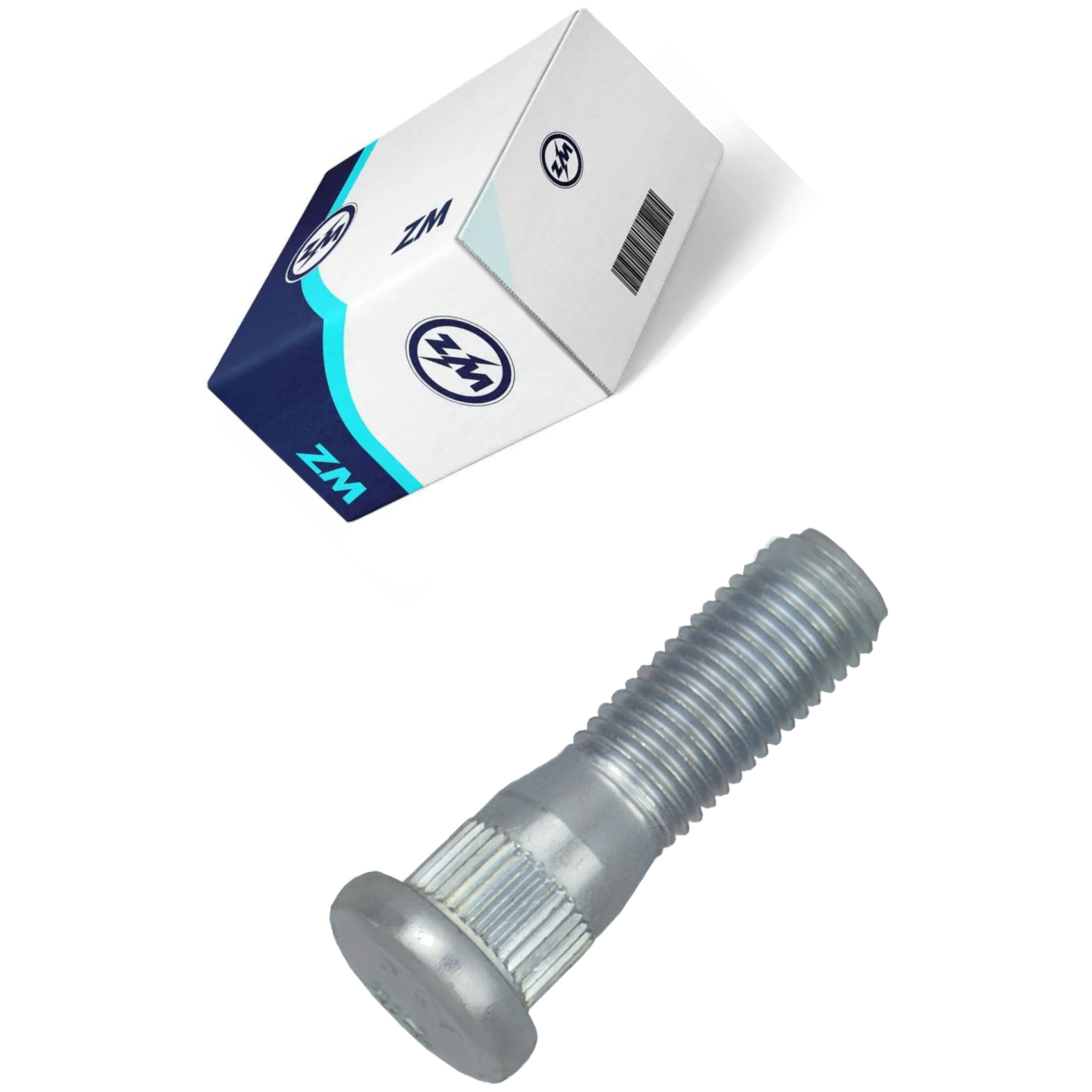 Kit 80 Parafuso de Roda M12-1,5 x 44,5/49,5 - ZM - 30.012.23