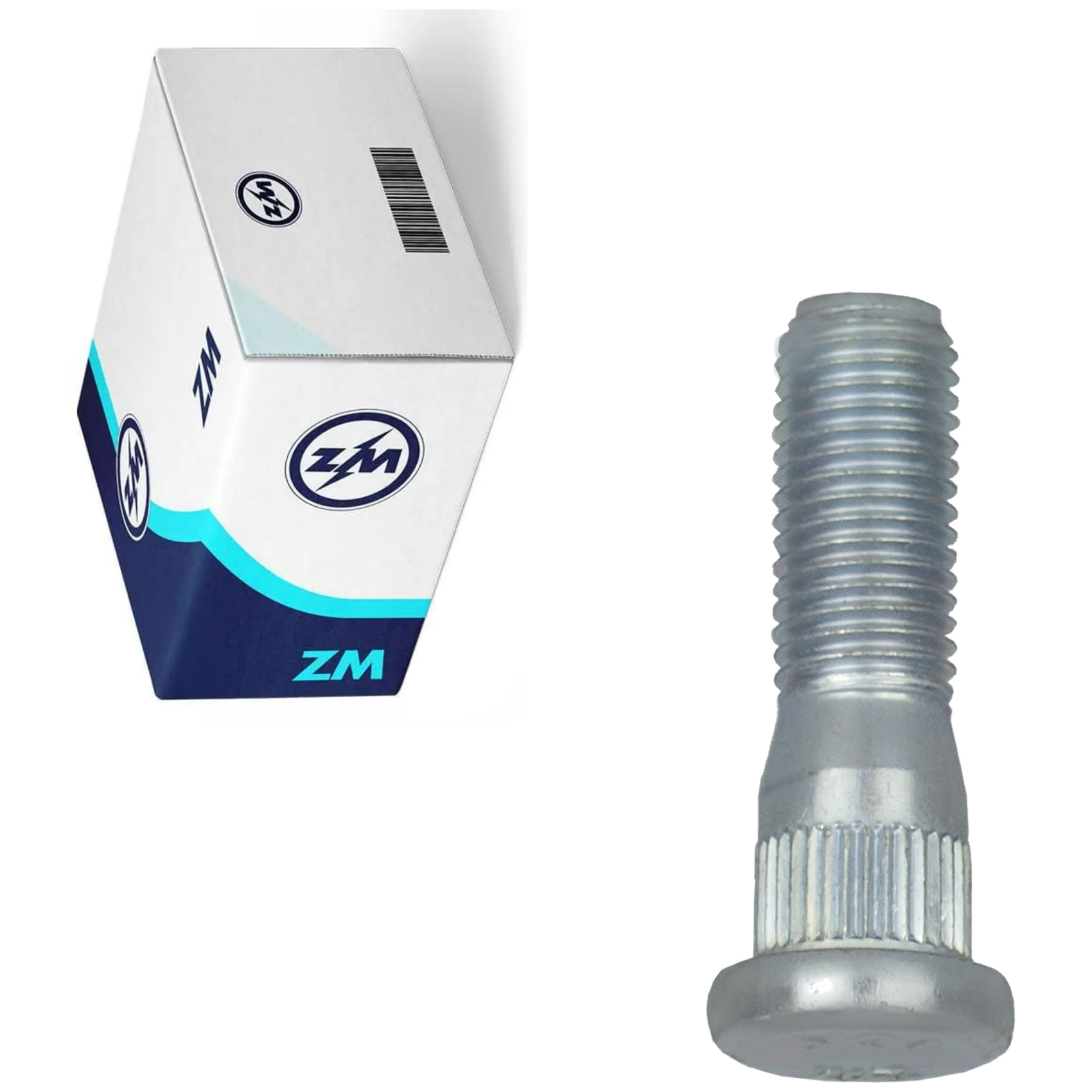 Kit 80 Parafuso de Roda M12-1,5 x 44,5/49,5 - ZM - 30.012.23