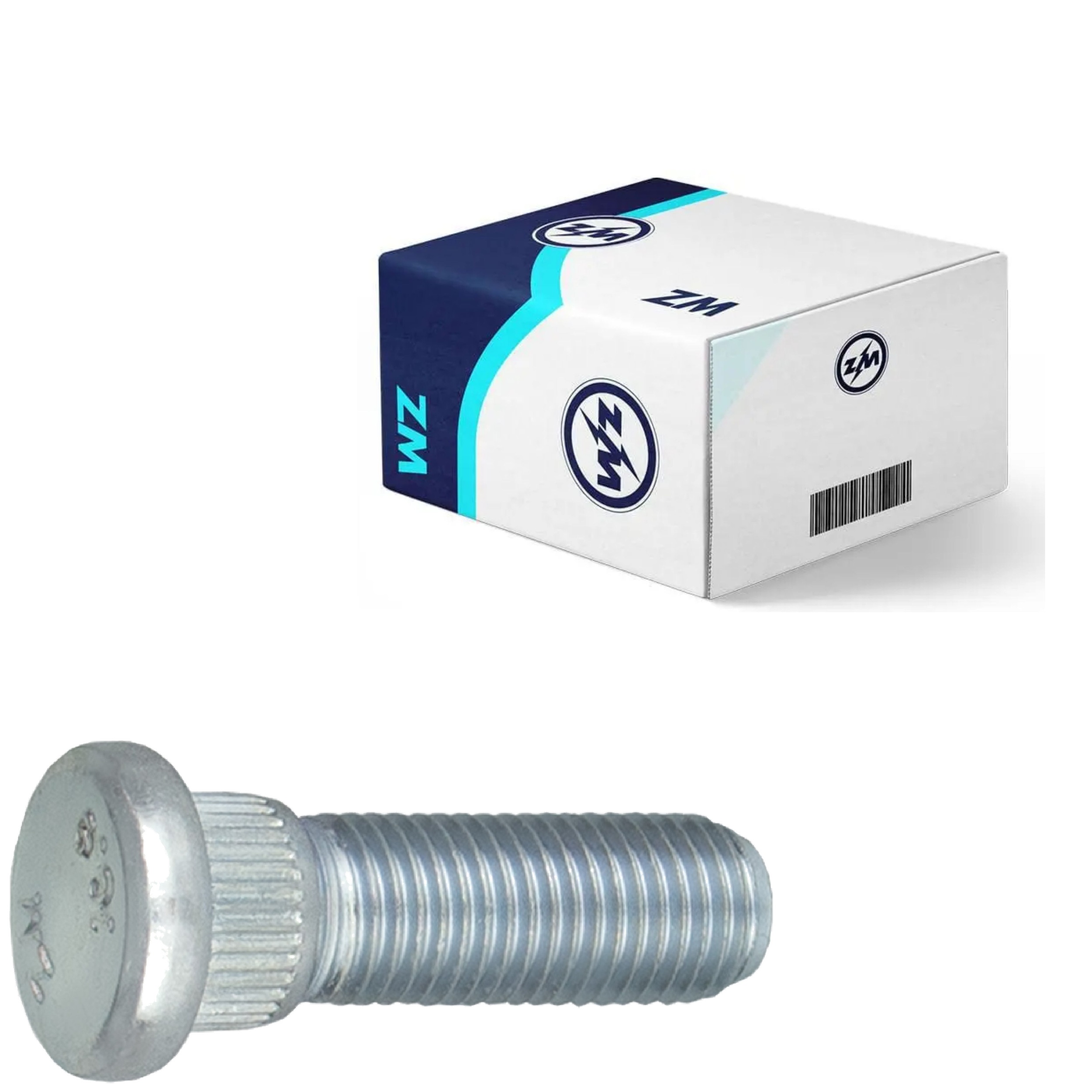 Kit 80 Parafuso de Roda M12-1,5 x 40/45 - ZM - 30.012.25