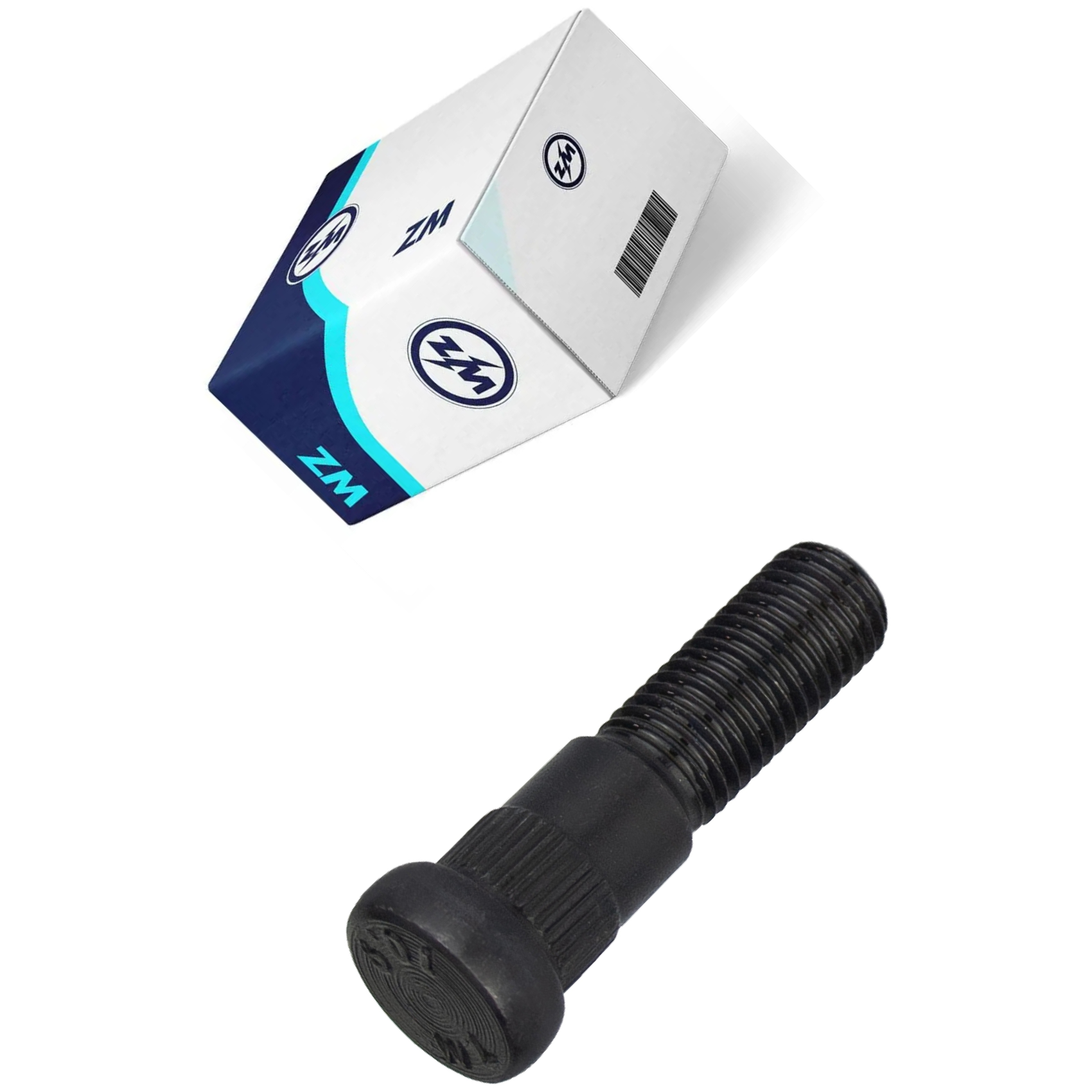 Parafuso de Roda M12-1,5 X 46/52 Caixa com 80 Unidades para Chevrolet D-20 e Silverado - ZM - 30.012.32