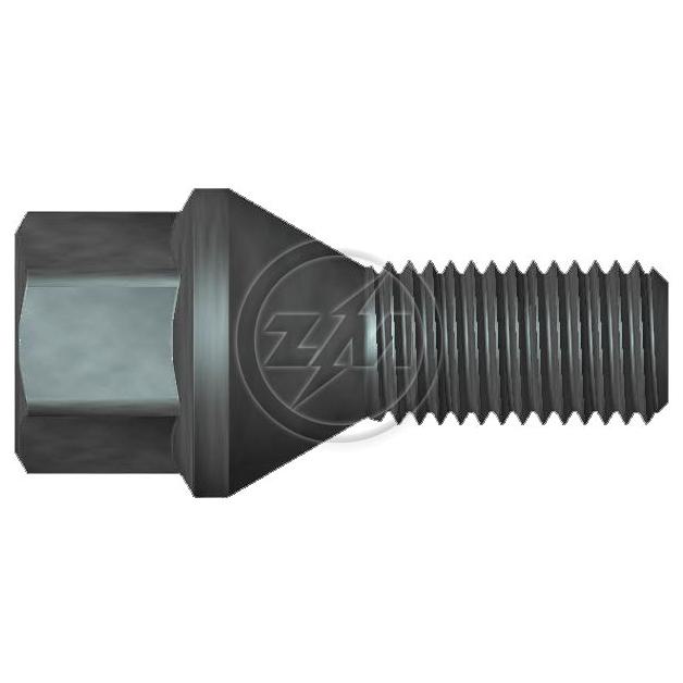 Kit 80 Parafuso de Roda M12-1,5 x 22/47,5 x CH17 - ZM - 3001234