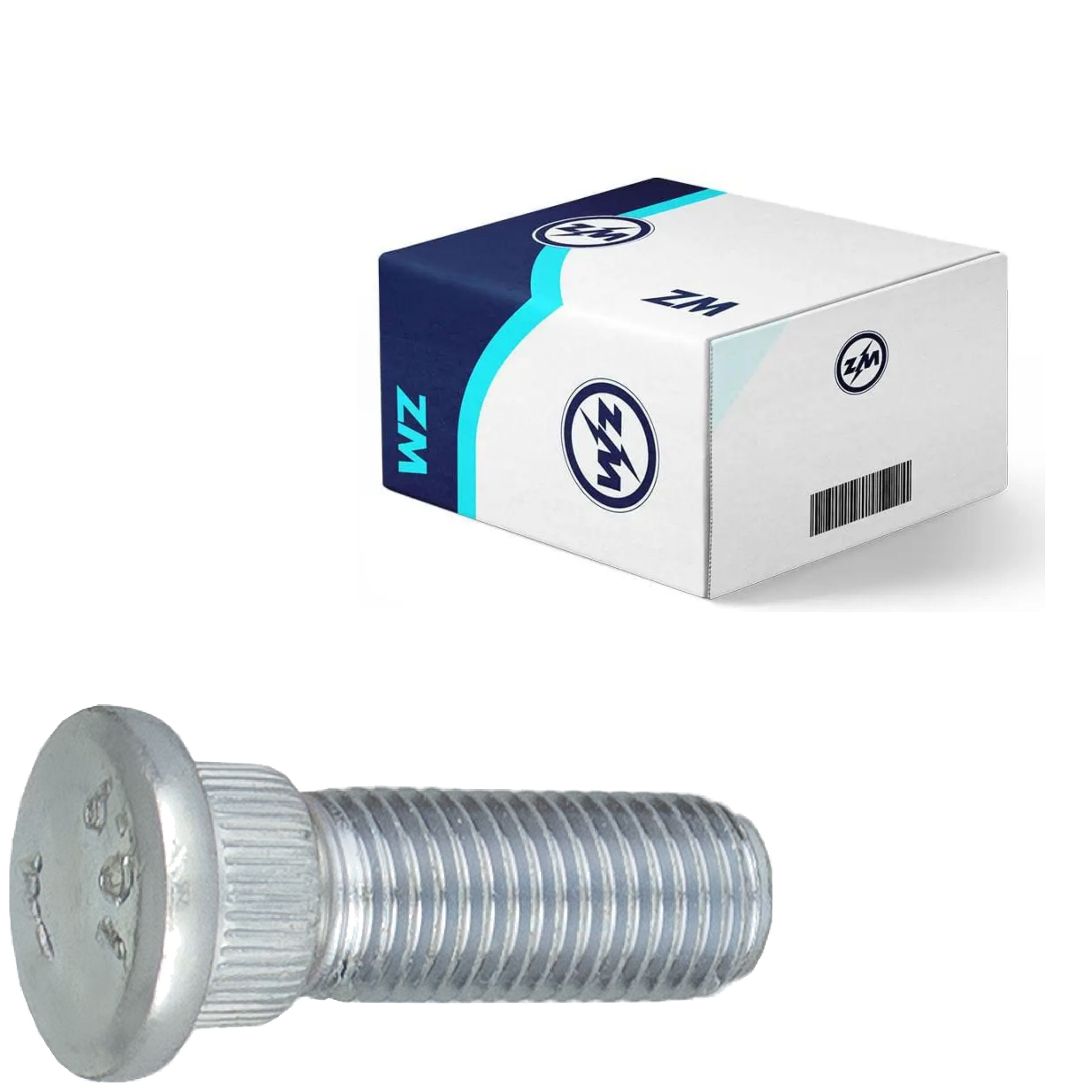 Parafuso de Roda M12-1,5 X 37/41 Caixa com 50 Unidades para Chevrolet S10 - ZM - 30.012.35
