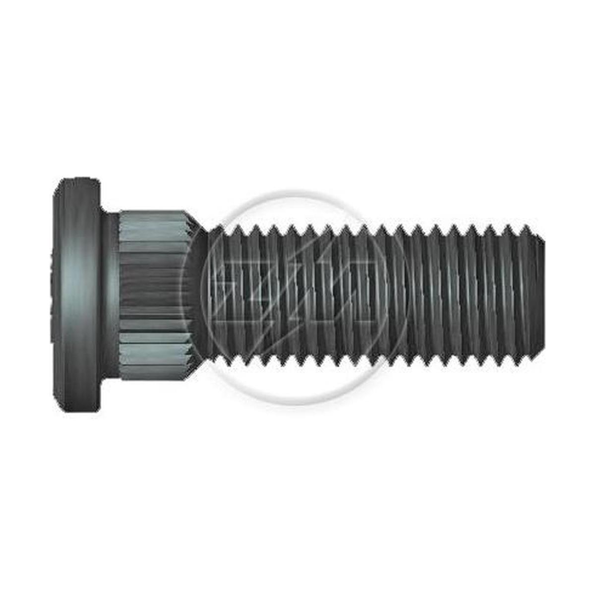 Parafuso de Roda M12-1,5 X 37/41 Caixa com 50 Unidades para Chevrolet S10 - ZM - 30.012.36