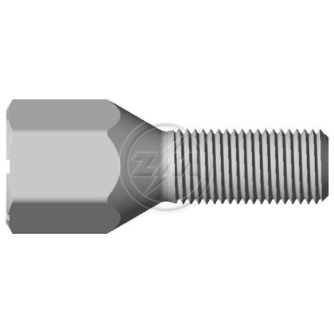 Kit 80 Parafuso Roda M12-1,25 x 26,5/51,5 x CH19 - ZM - 3001240