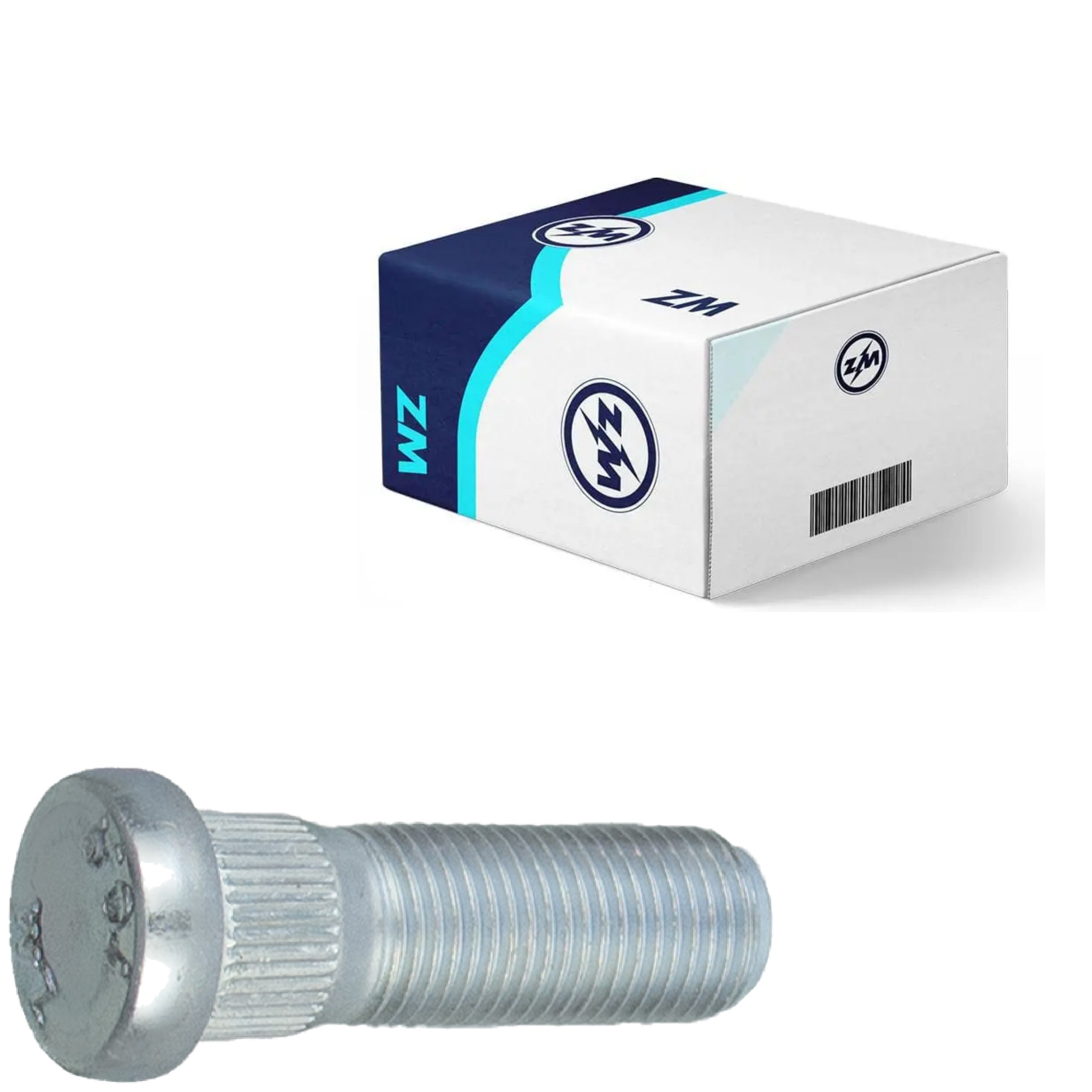 Parafuso de Roda M12-1,25 X 39/44 Caixa com 80 Unidades para Nissan Frontier e Sentra - ZM - 30.012.46