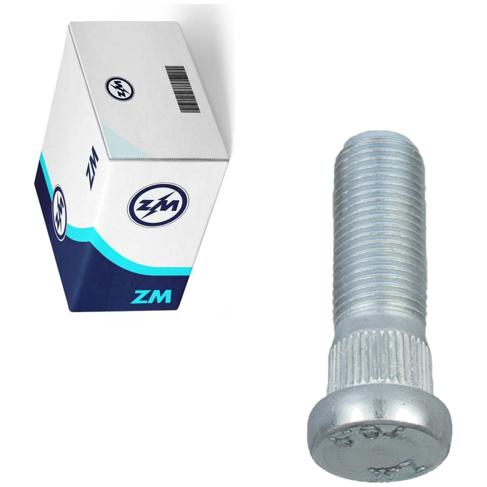 Parafuso de Roda M12-1,25 X 39/44 Caixa com 80 Unidades para Nissan Frontier e Sentra - ZM - 30.012.46