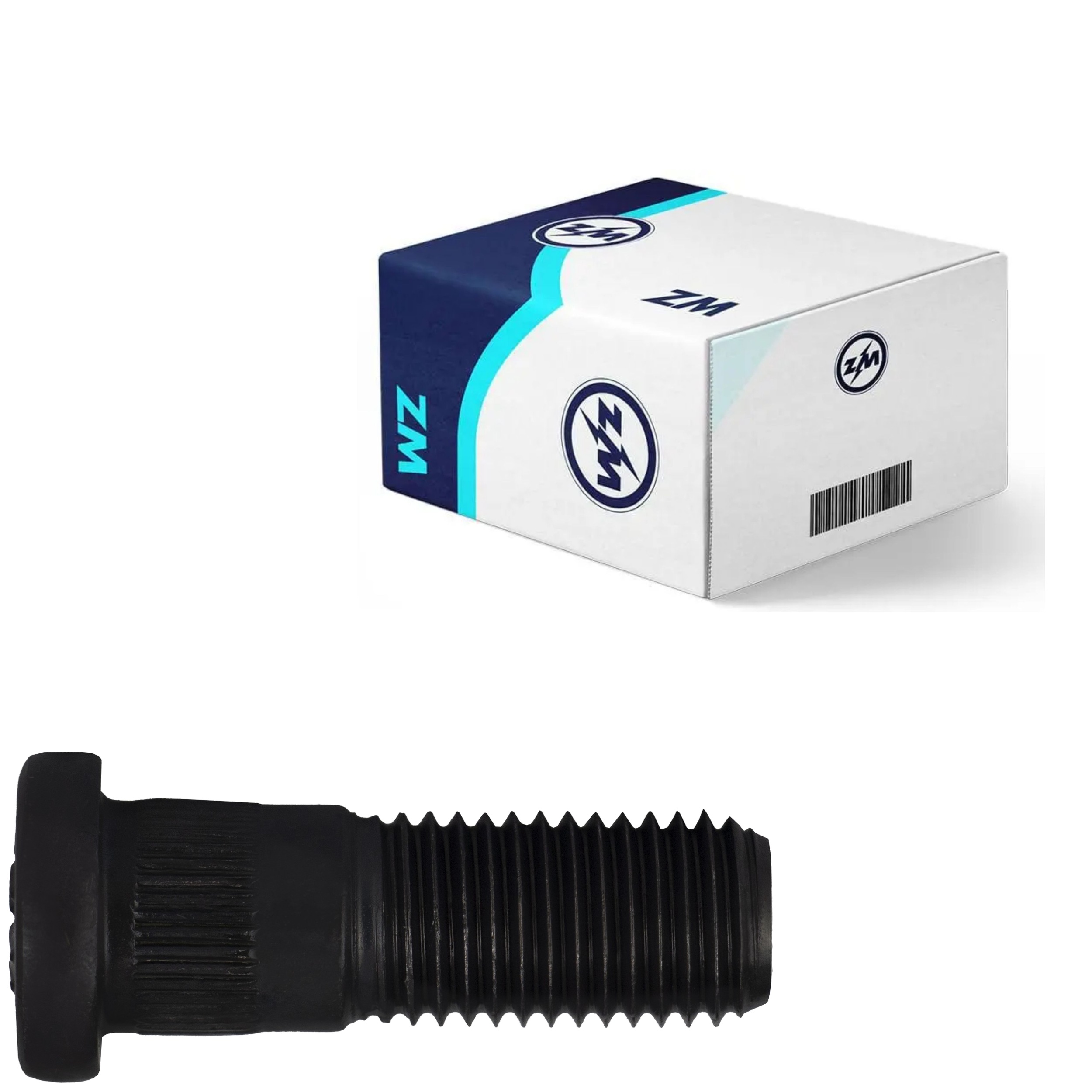 Kit 80 Parafuso de Roda M12-1,5 x 37/41 - ZM - 30.012.65