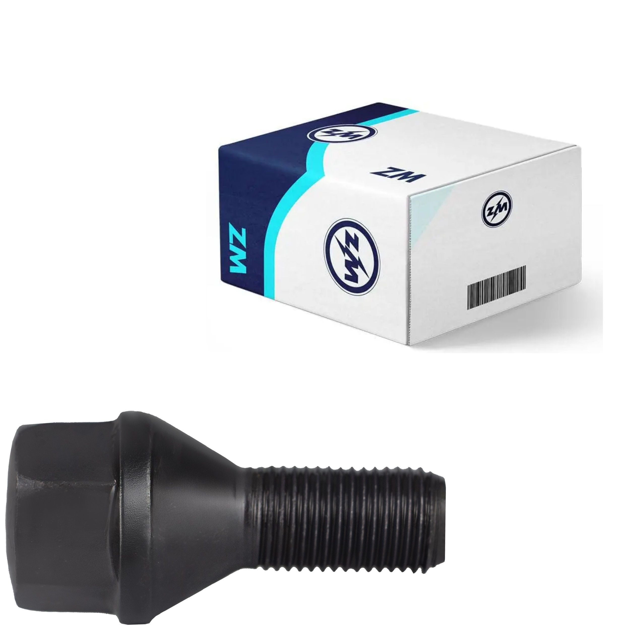 Kit 80 Parafuso de Roda M12-1.25 x 22/48,5 x CH19 - ZM - 3001269