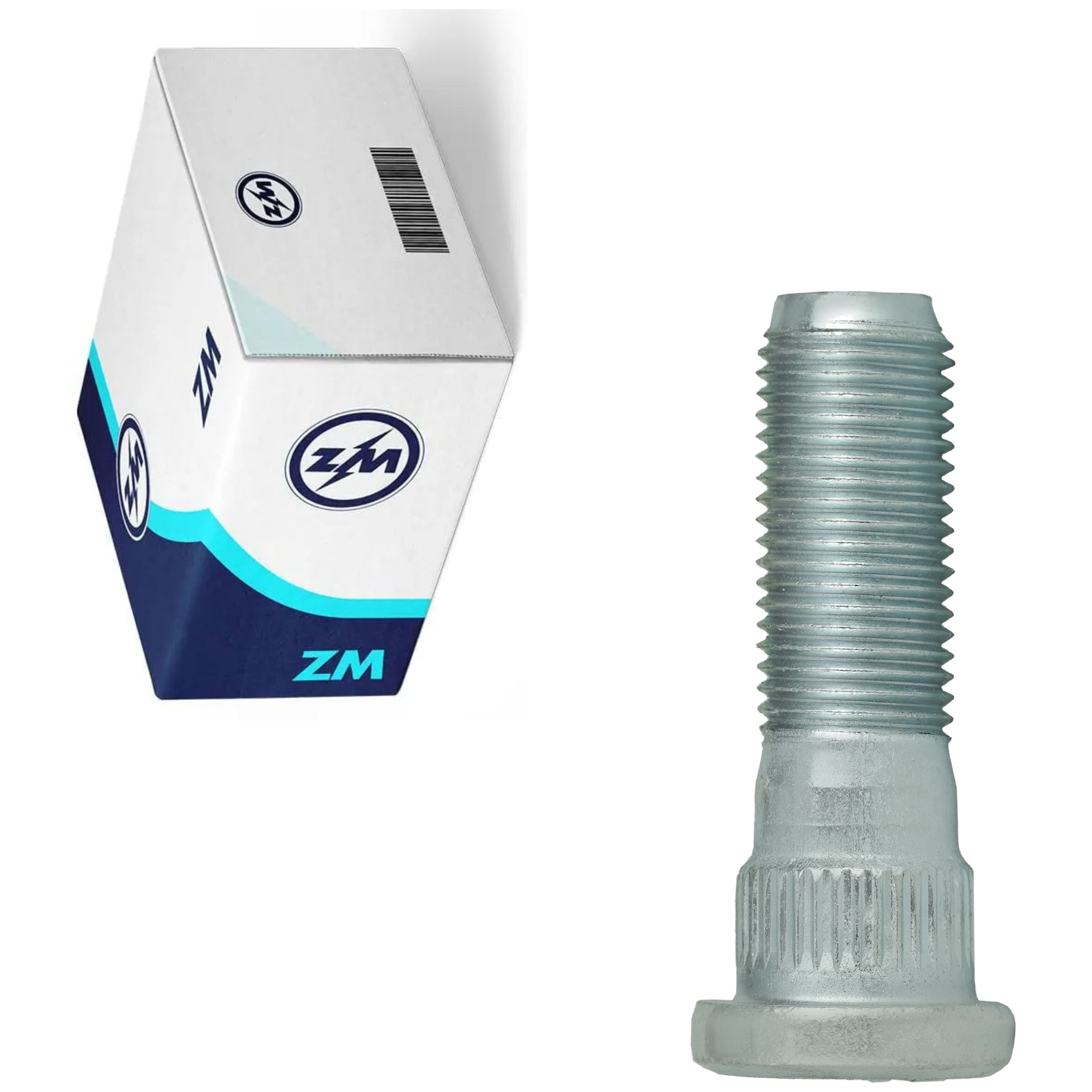 Parafuso de Roda M12-1,25 X 42/46,5 Caixa com 80 Unidades para Nissan Frontier - ZM - 30.012.77