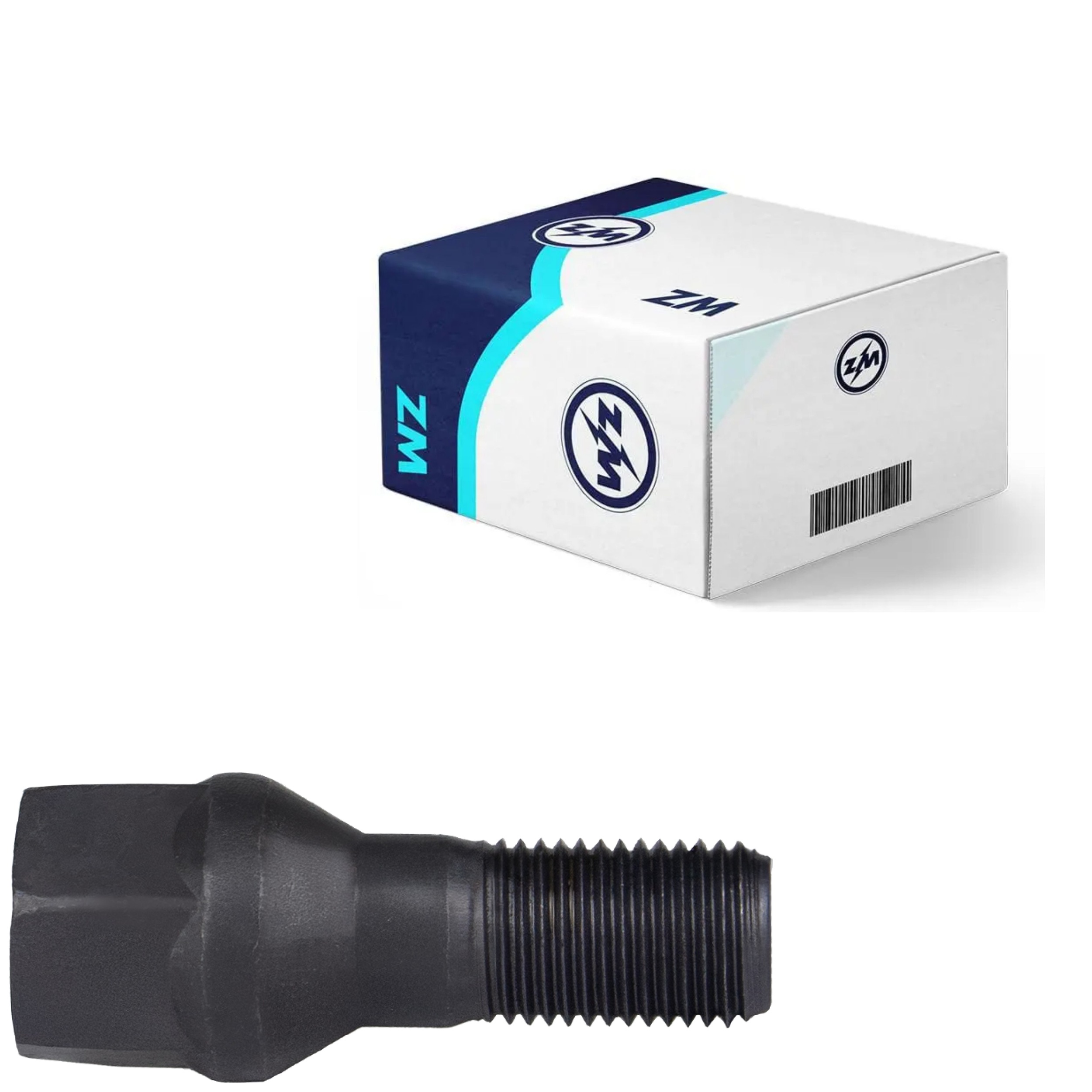 Kit 80 Parafuso de Roda M12-1,25 x 26/47 x CH17 - ZM - 3001279