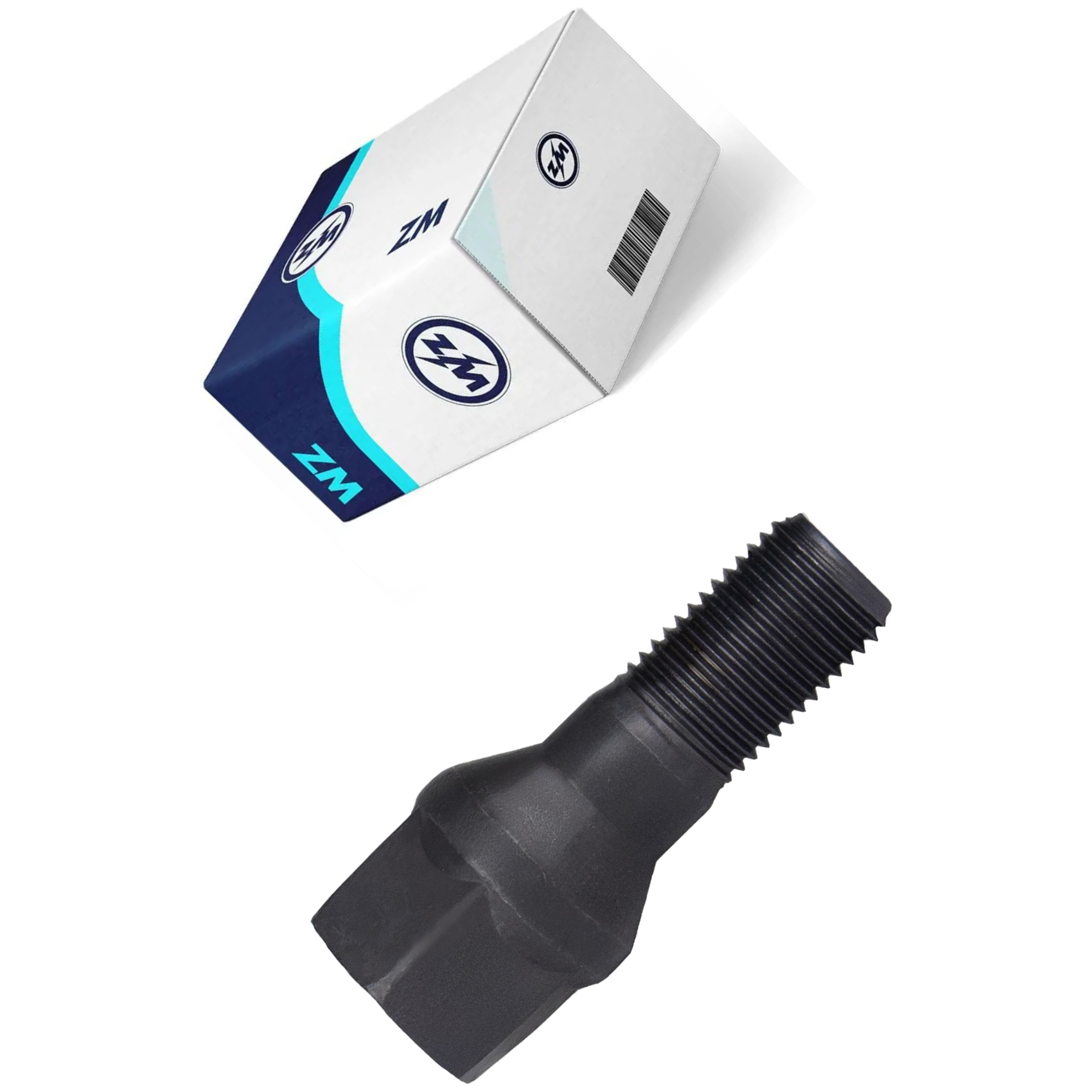 Kit 80 Parafuso de Roda M12-1,25 x 26/47 x CH17 - ZM - 3001279
