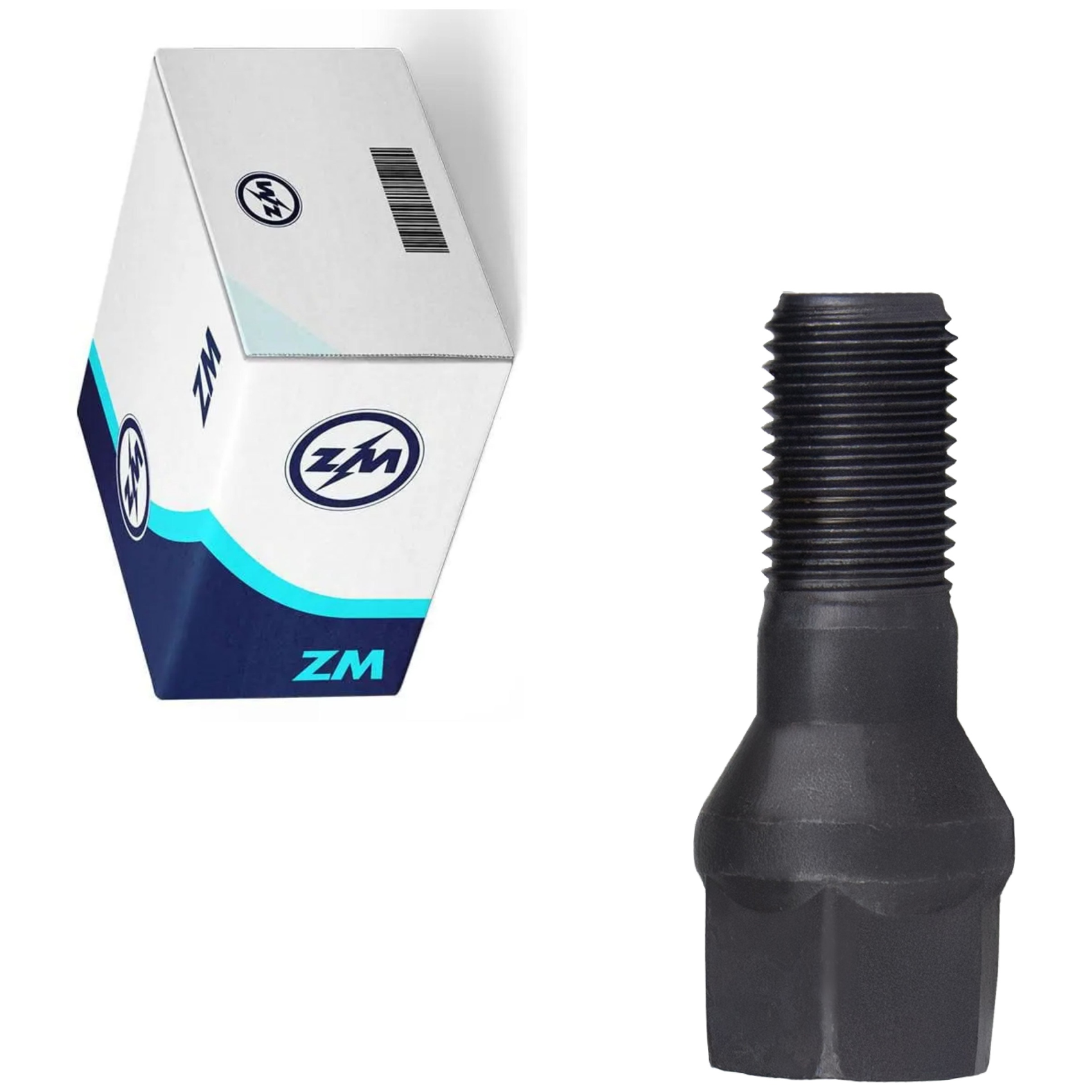 Kit 80 Parafuso de Roda M12-1,25 x 26/47 x CH17 - ZM - 3001279