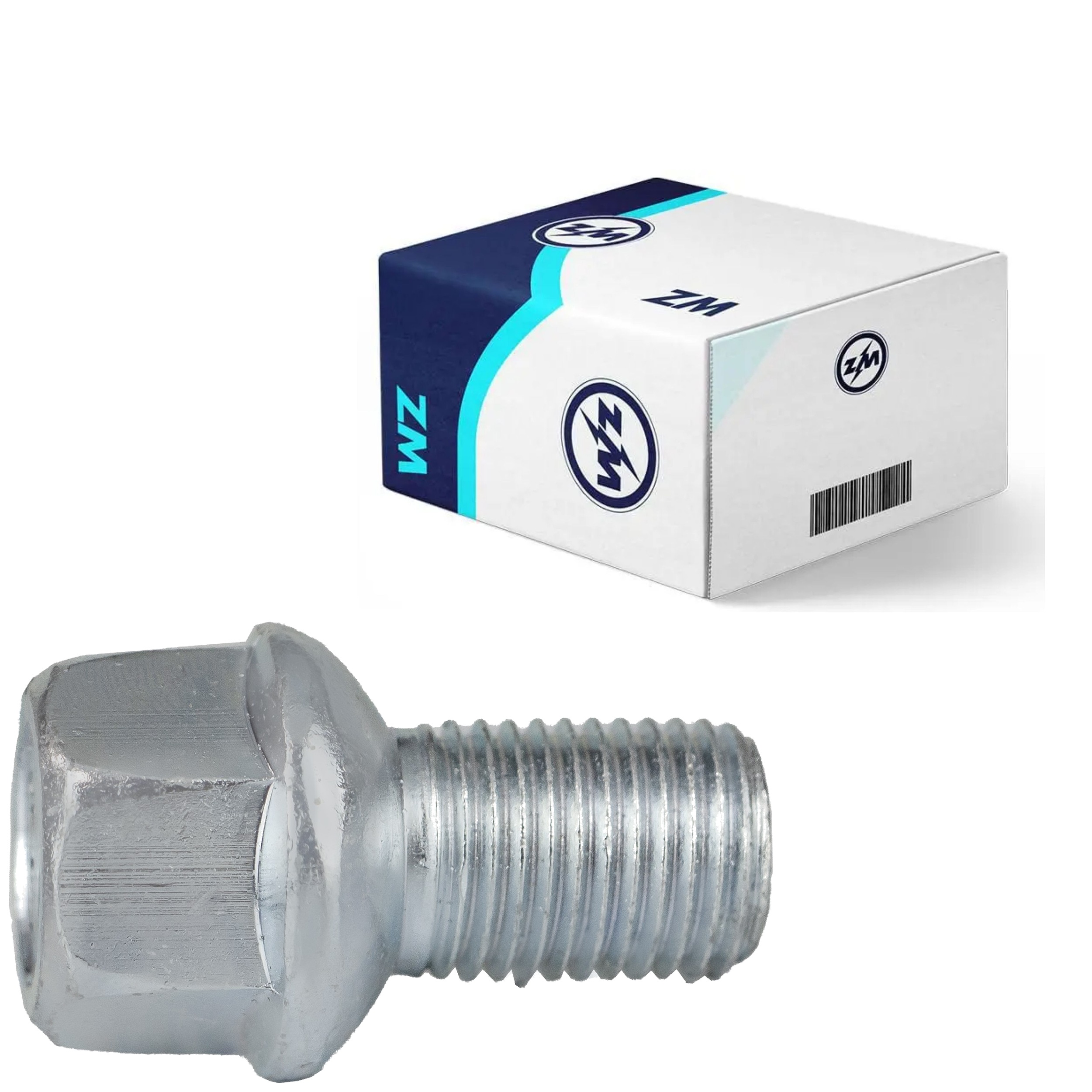 Kit 50 Parafuso de Roda M14-1.5 x 19/38 x CH19 - ZM - 3001400