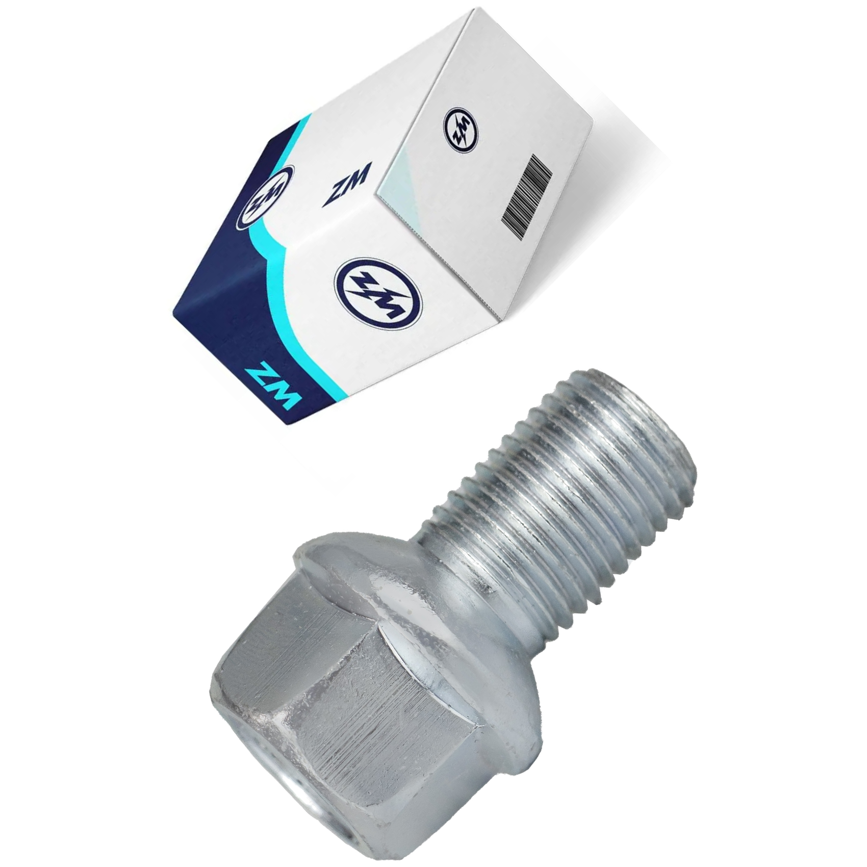 Kit 50 Parafuso de Roda M14-1.5 x 19/38 x CH19 - ZM - 3001400