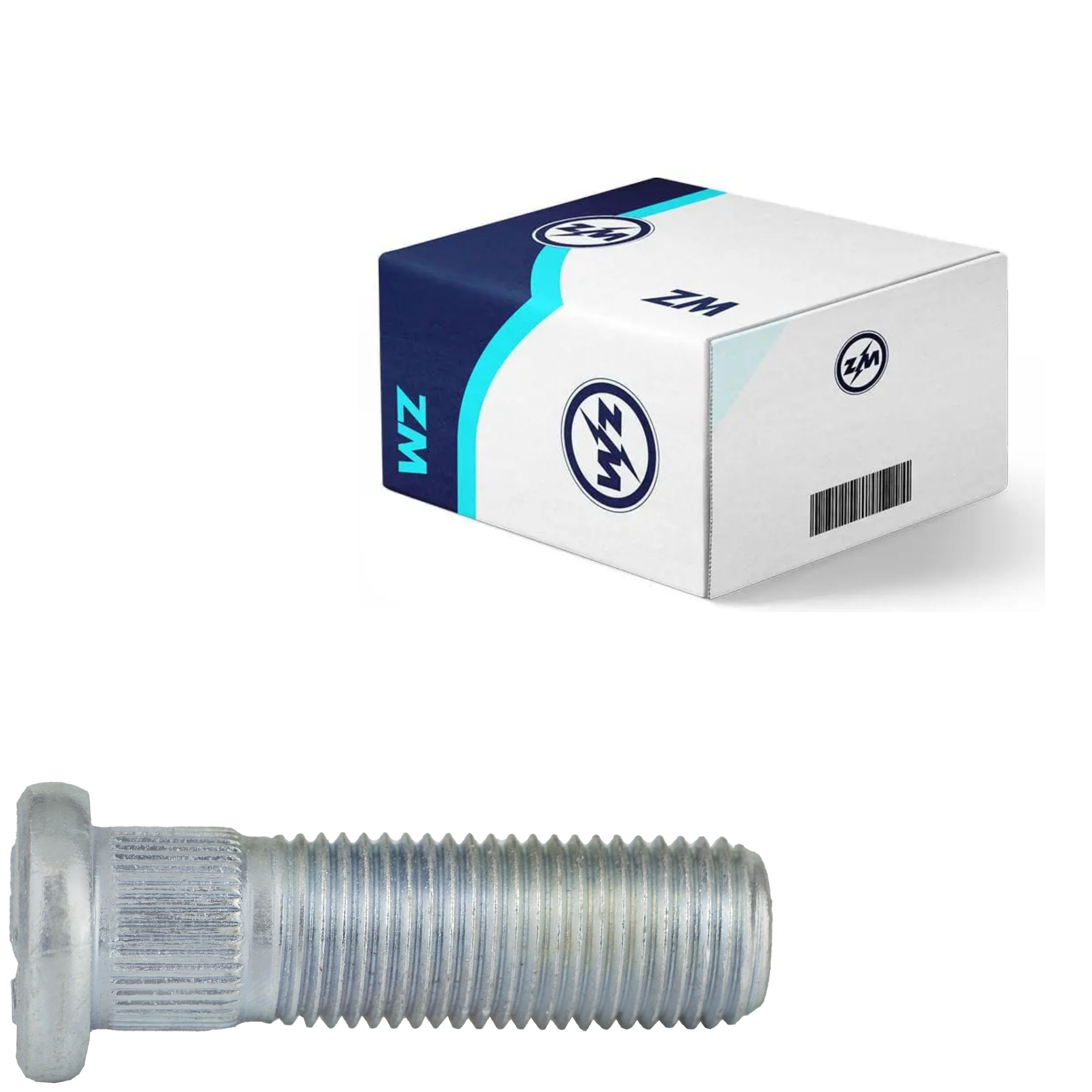 Parafuso de Roda M14-1,5 X 48/53 Caixa com 30 Unidades para Hyundai HR - ZM - 30.014.60