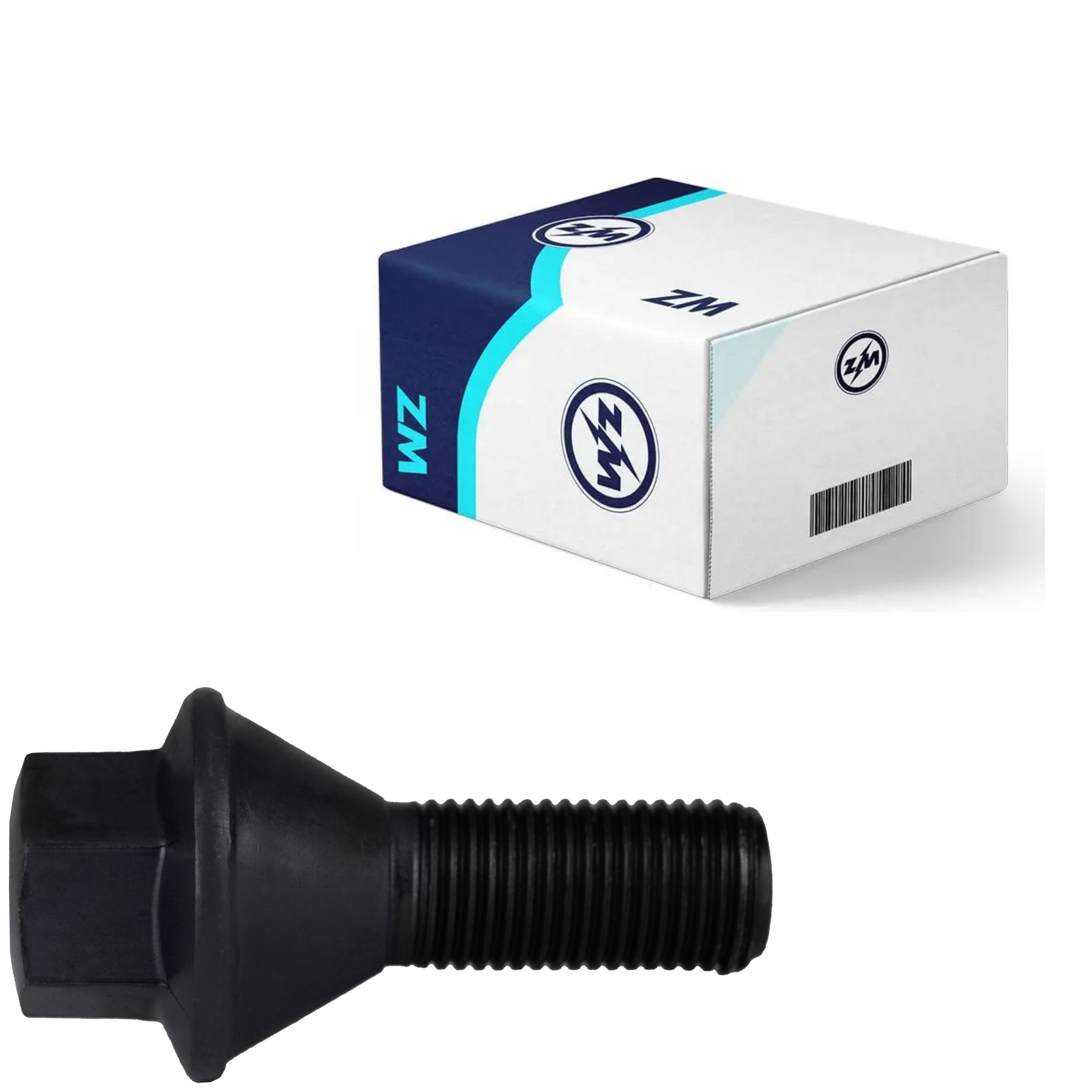 Parafuso de Roda M14-1.5 X 30/60 X Ch19 Caixa com 28 Unidades para Renault Master - ZM - 30.014.81