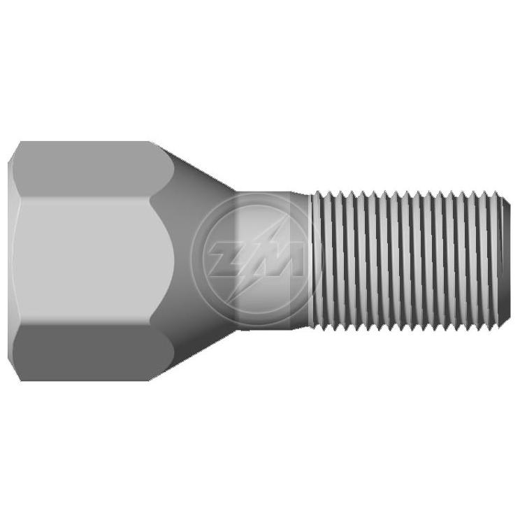 Kit 50 Parafuso de Roda M16-1,5 x 31/57 x CH24 - ZM - 3001640
