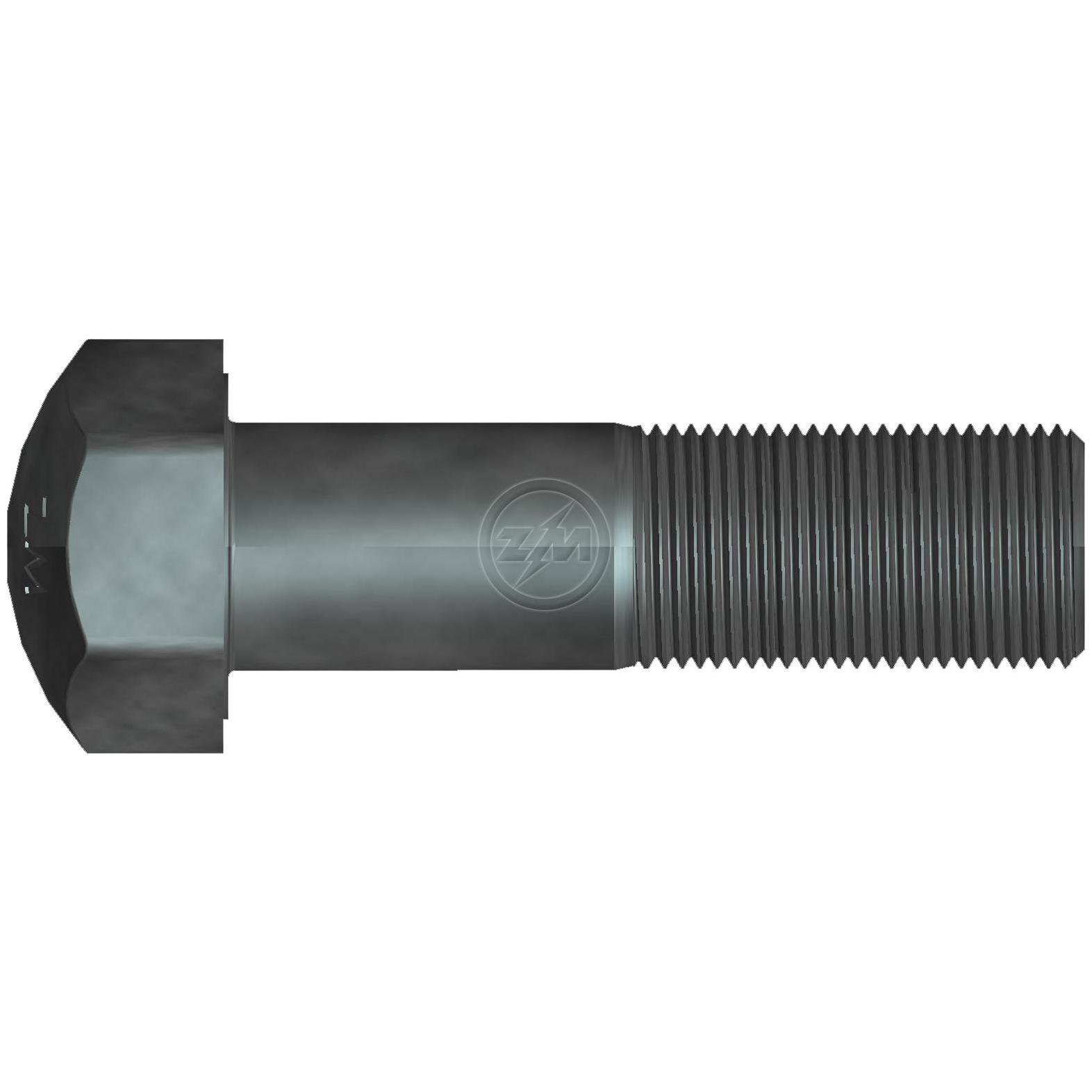 Kit 12 Parafuso da Esteira 1"-14UNS x 3,1/2" - ZM - 3010056