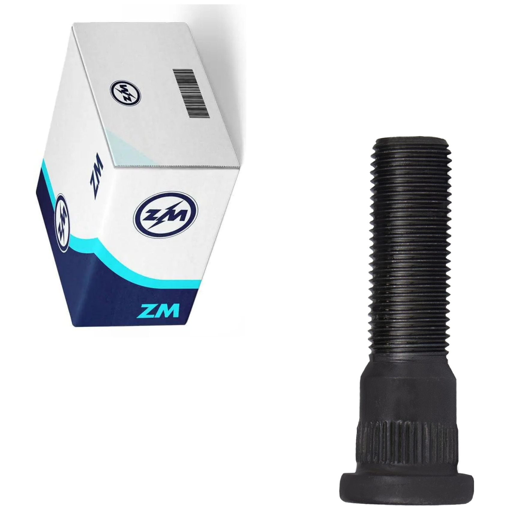Parafuso de Roda 1/2"-20Unf X 50,8/55,3 Caixa com 46 Unidades para Ford F-1000 e Ranger - ZM - 30.102.02
