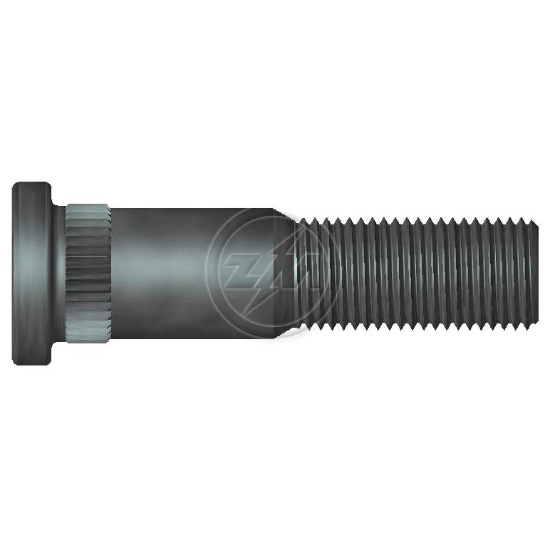 Parafuso de Roda 1/2"-20Unf X 54/58,5 Caixa com 46 Unidades para Ford F-1000 - ZM - 30.102.03