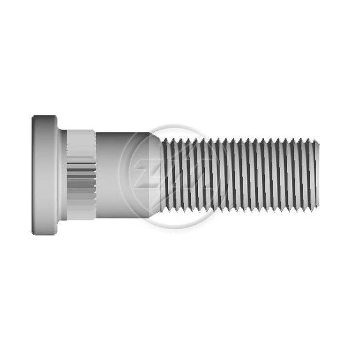 Kit 50 Parafuso de Roda 1/2"-20UNF x 44,5/49 - ZM - 3010231