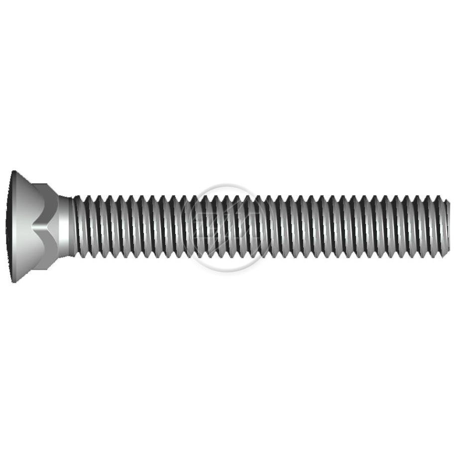 Kit 50 Parafuso Lâmina Trator 1/2"-12BSW x 3.1/2" - ZM - 3012050