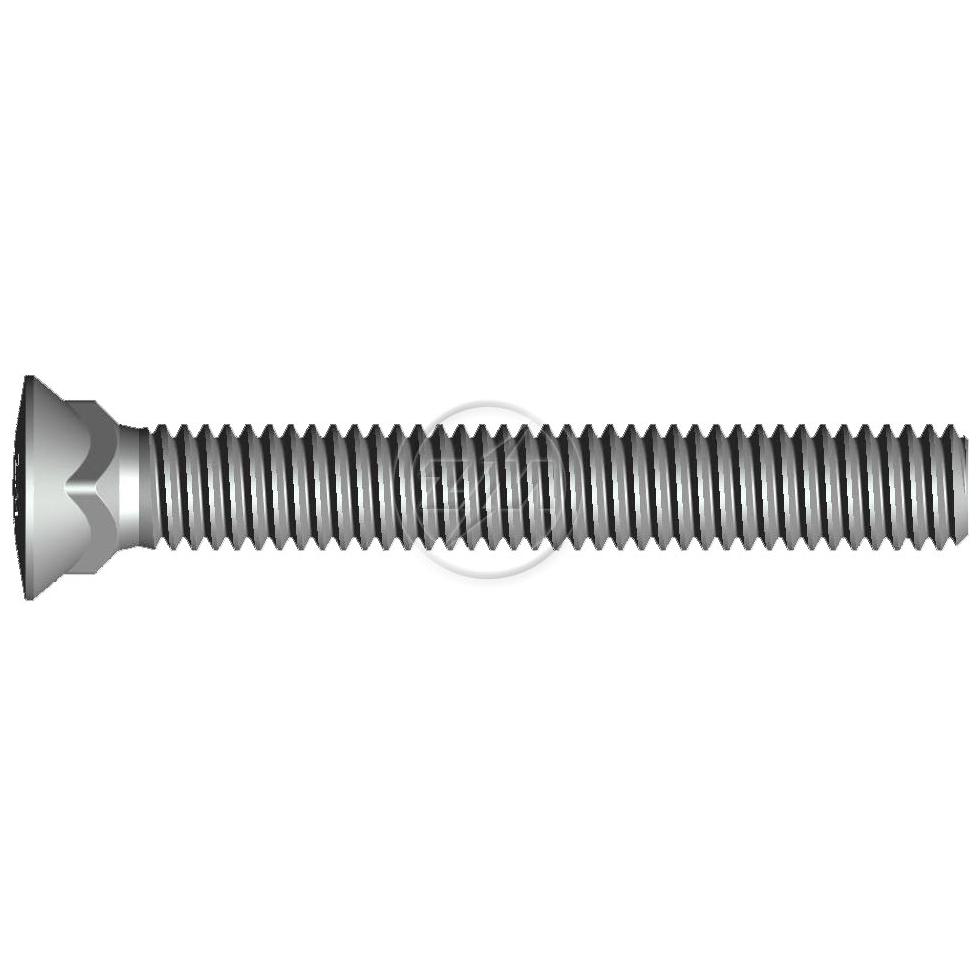 Kit 50 Parafuso Lâmina Trator 1/2"-12BSW x 3.3/4" - ZM - 3012051