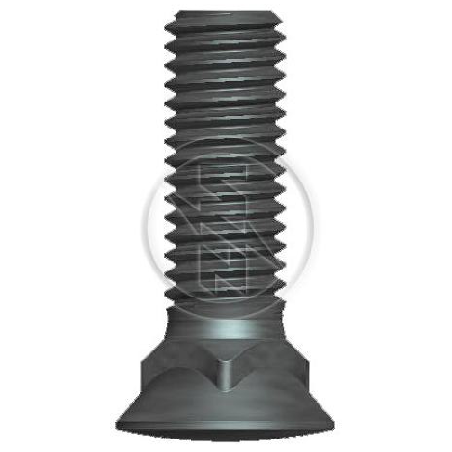 Kit 50 Parafuso Lâmina Trator 1/2"-13UNC x 1,3/4" - ZM - 3012073