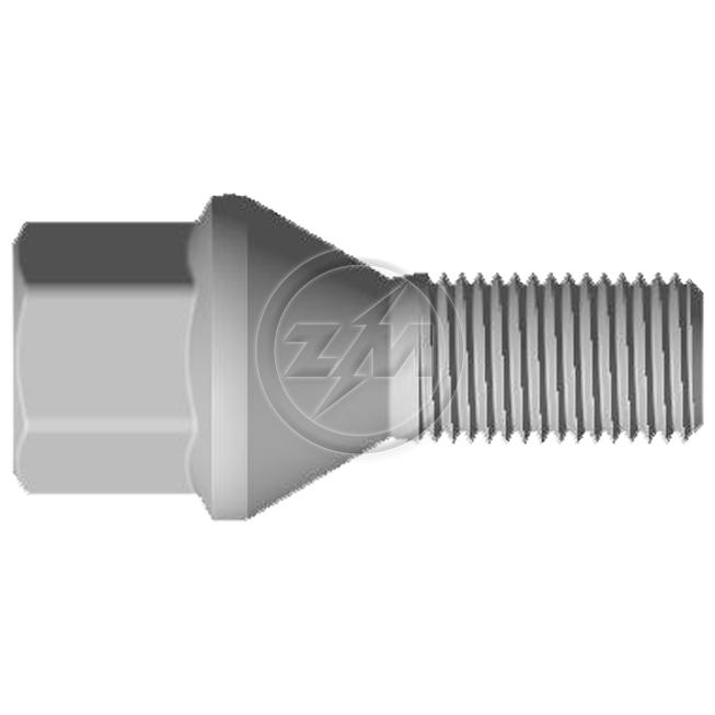 1 Parafuso de Roda M12-1,25 x 22/48,5 x CH17 - ZM - 3021240