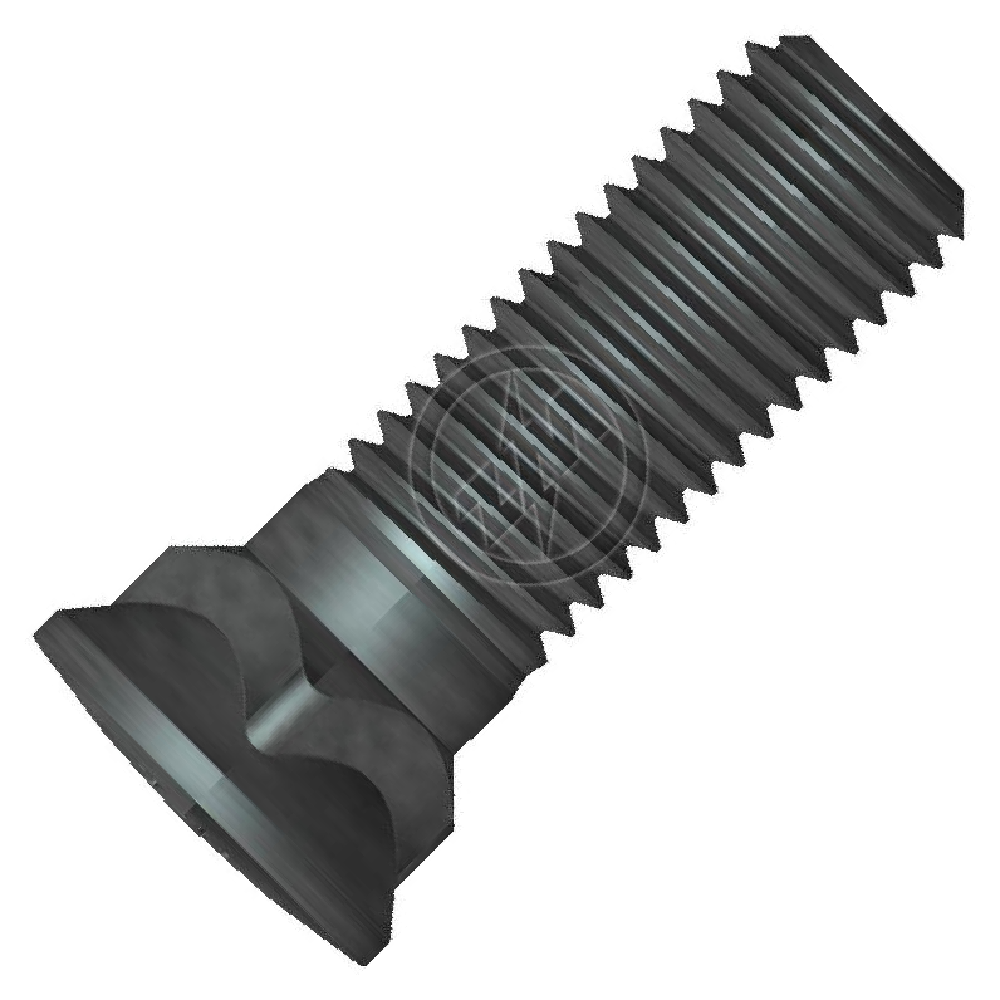 Kit 25 Parafuso Lâmina Trator 3/4"-10UNC x 2,1/2" - ZM - 3034071