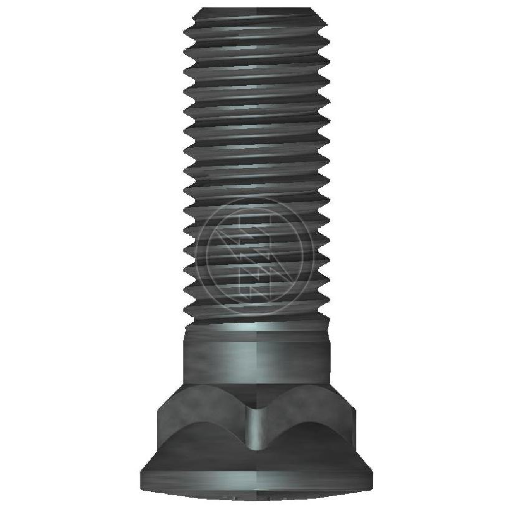 Kit 25 Parafuso Lâmina Trator 3/4"-10UNC x 2,1/2" - ZM - 3034071