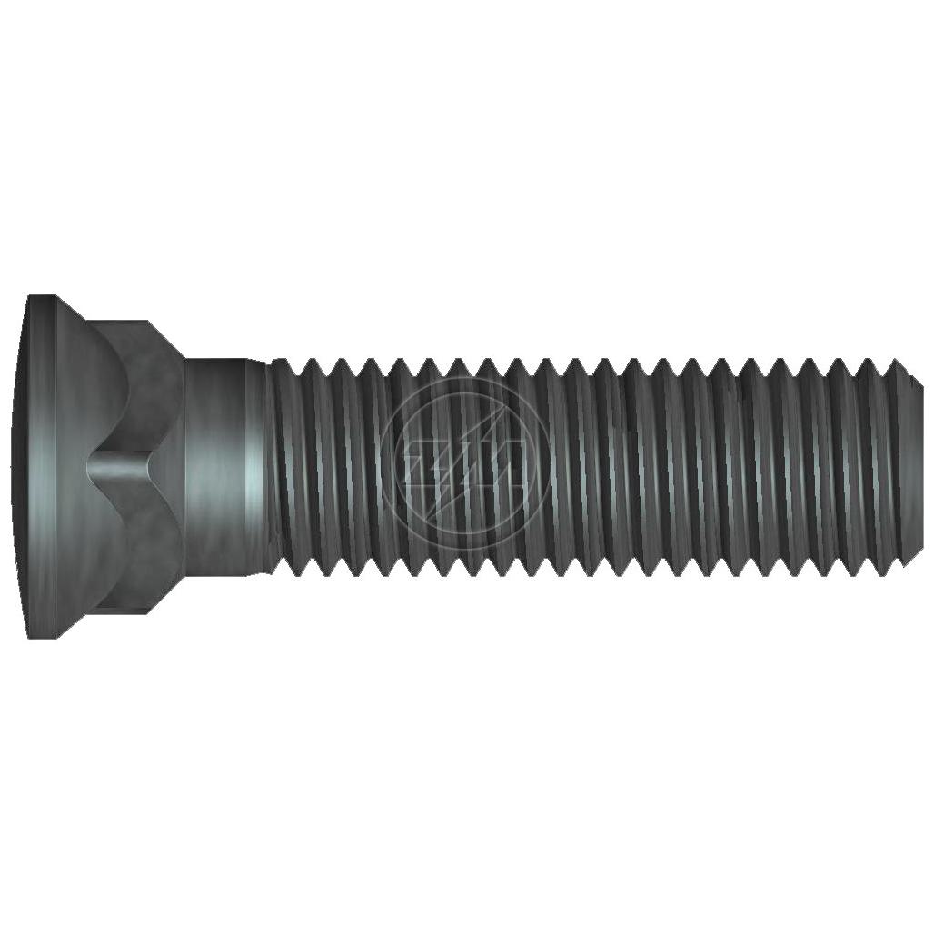 Kit 25 Parafuso Lâmina Trator 3/4"-10UNC x 3,1/8" - ZM - 3034073