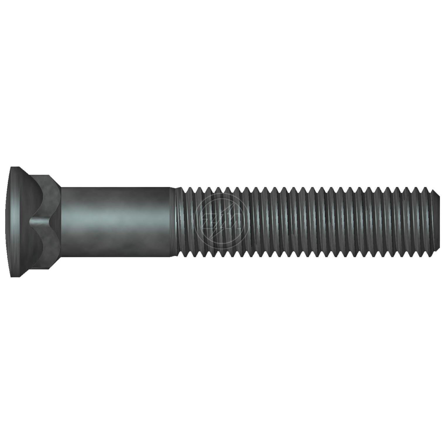 Kit 50 Parafuso Lâmina Trator 3/4"-10UNC x 4,5/8" - ZM - 3034076