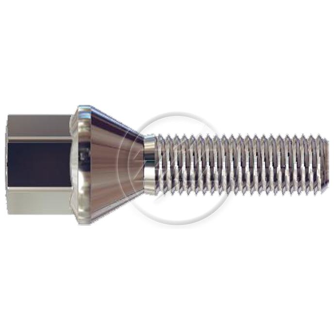 Kit 50 Parafuso de Roda M12-1.5 x 35/61,5 x CH17 - ZM - 3041254