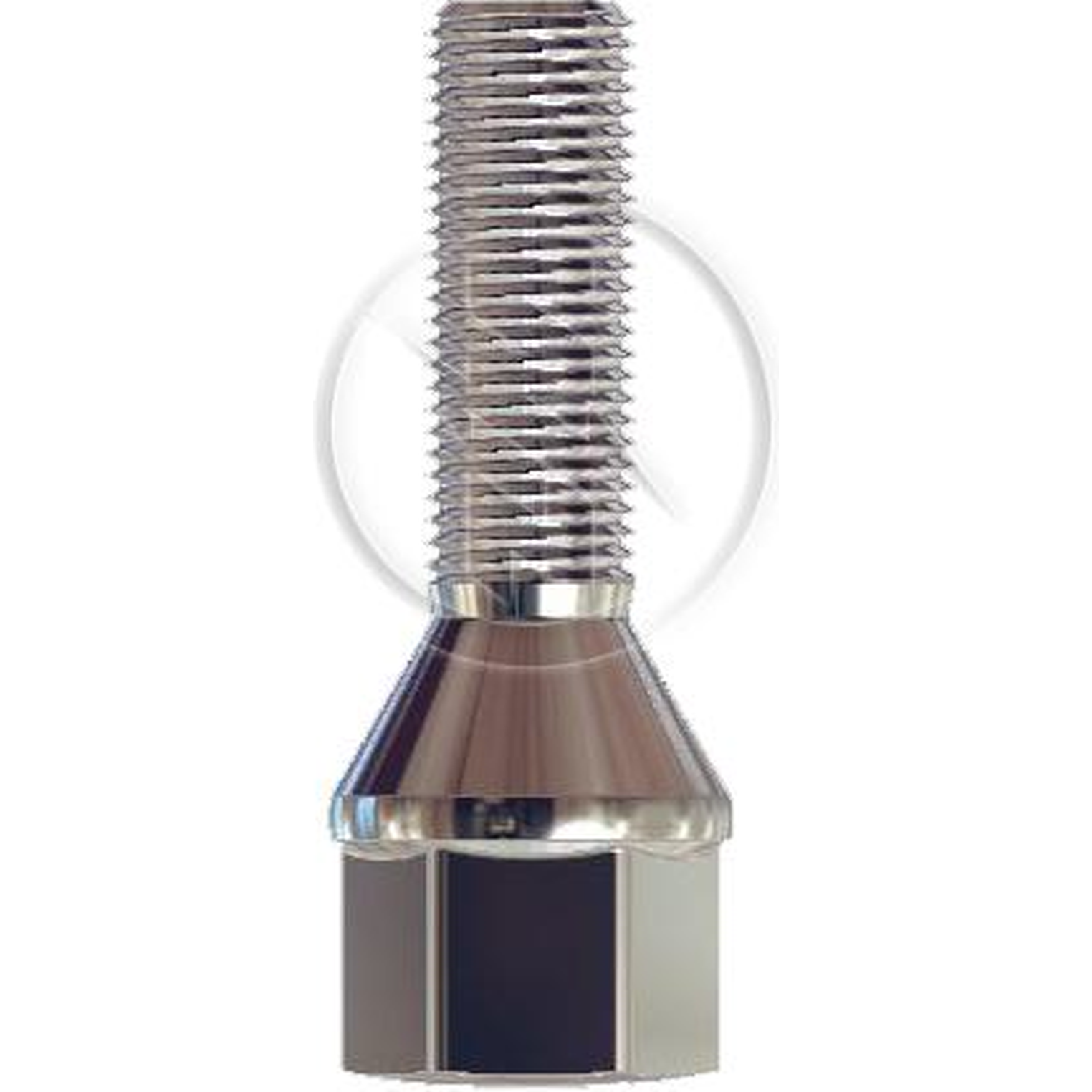 Kit 50 Parafuso de Roda M12-1,25 x 35/61,5 x CH19 - ZM - 3041272
