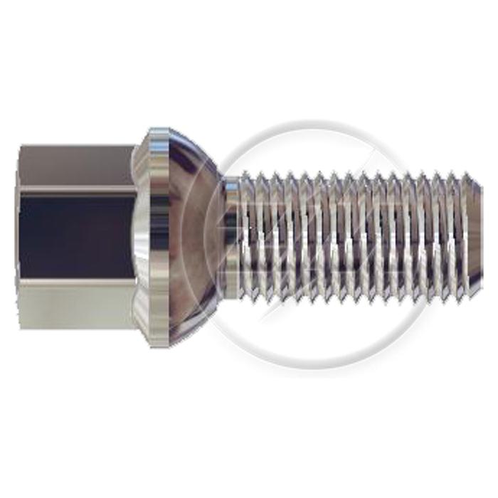 Kit 50 Parafuso de Roda M14-1,5 x 27/48 x CH17 - ZM - 3041453