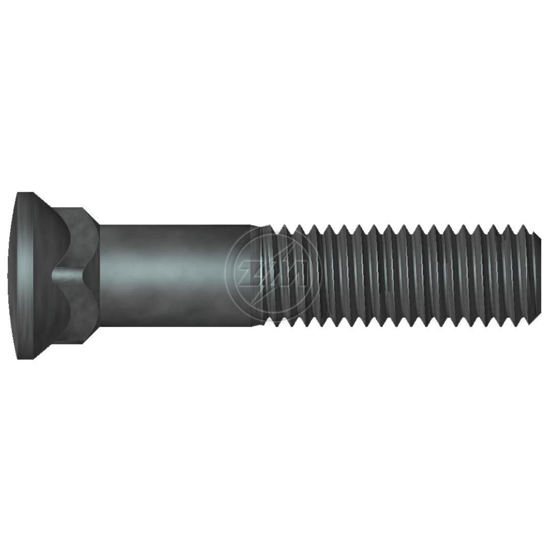 Kit 50 Parafuso Lâmina Trator 5/8"-11UNC x 3,1/4" - ZM - 3058076