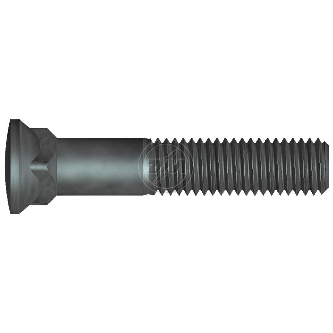 Kit 50 Parafuso Lâmina Trator 5/8"-11UNC x 3,1/2" - ZM - 3058077